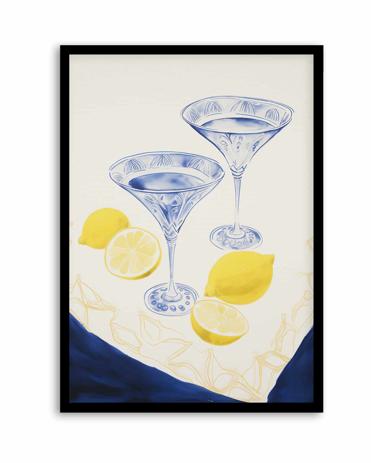 Amalfi Martini II | Art Print