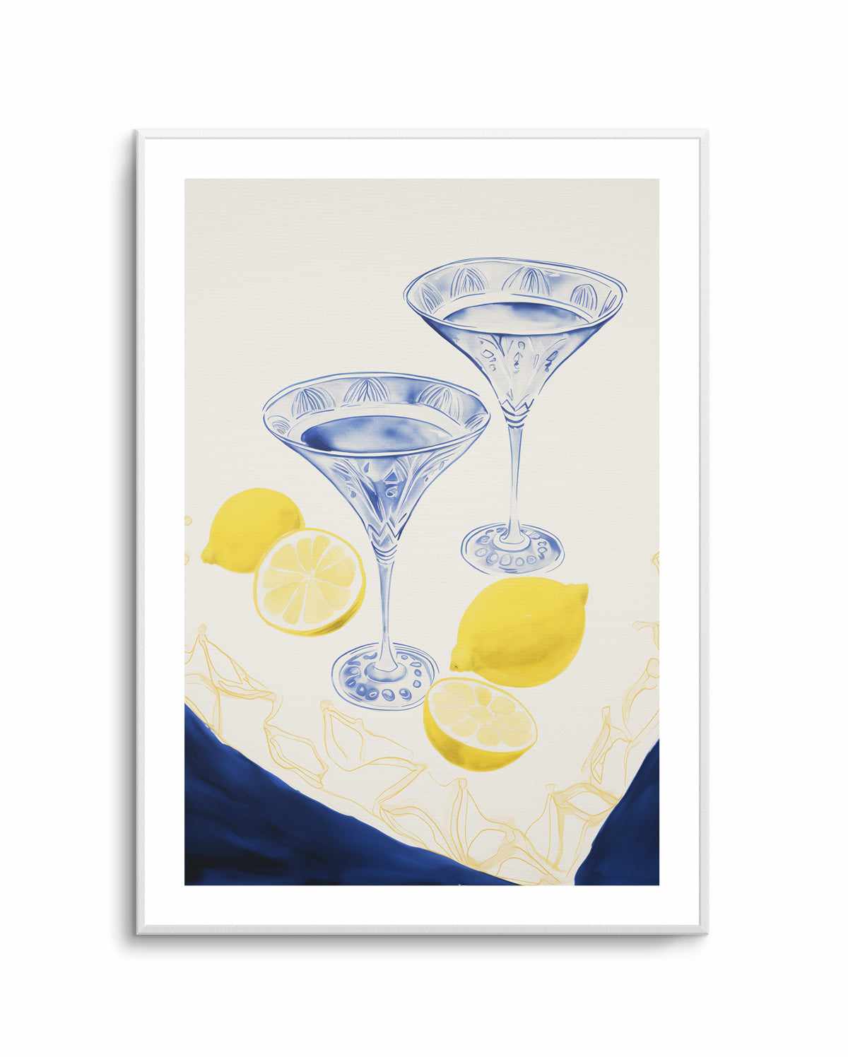 Amalfi Martini II | Art Print