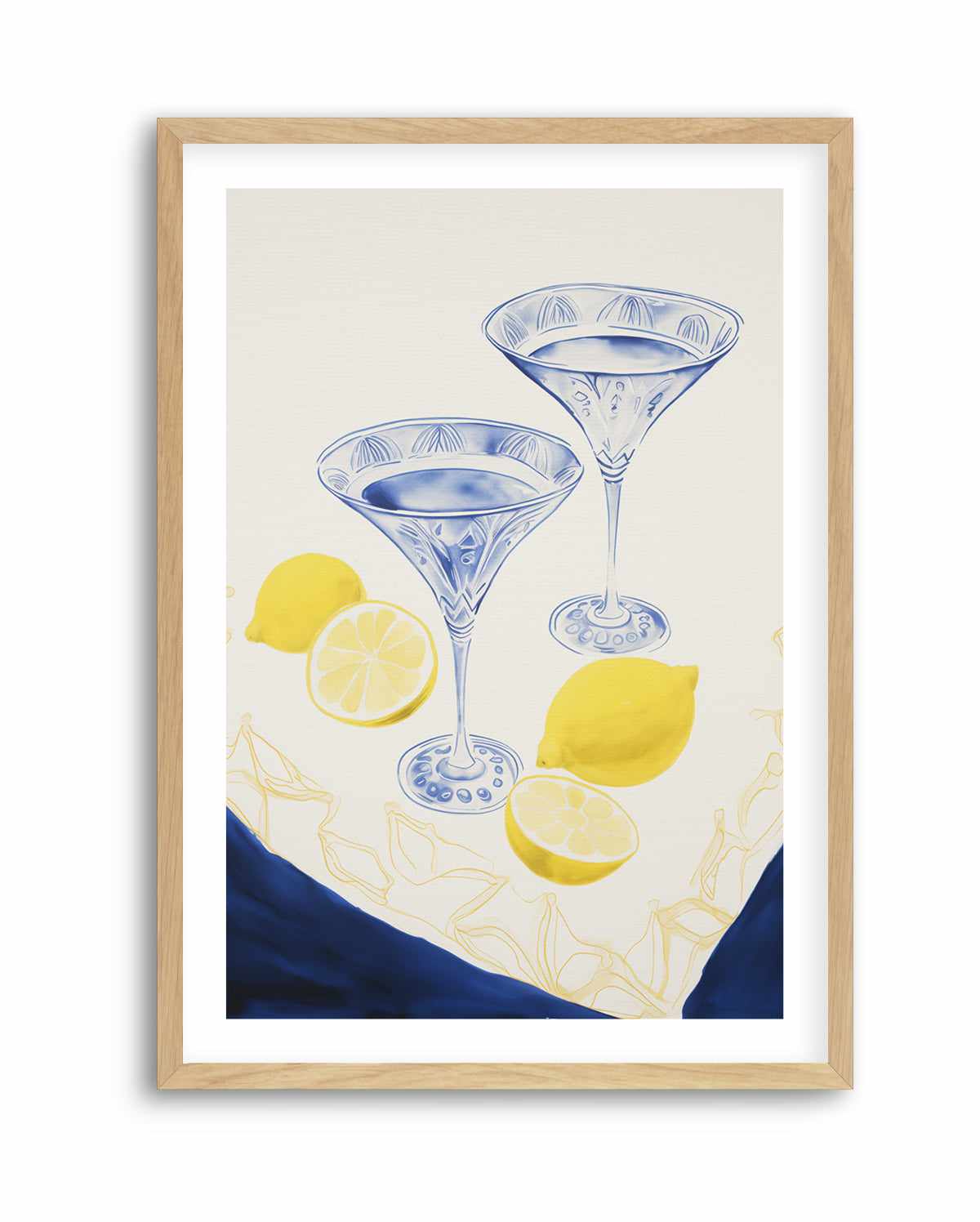 Amalfi Martini II | Art Print