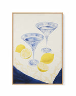 Amalfi Martini II | Framed Canvas Art Print