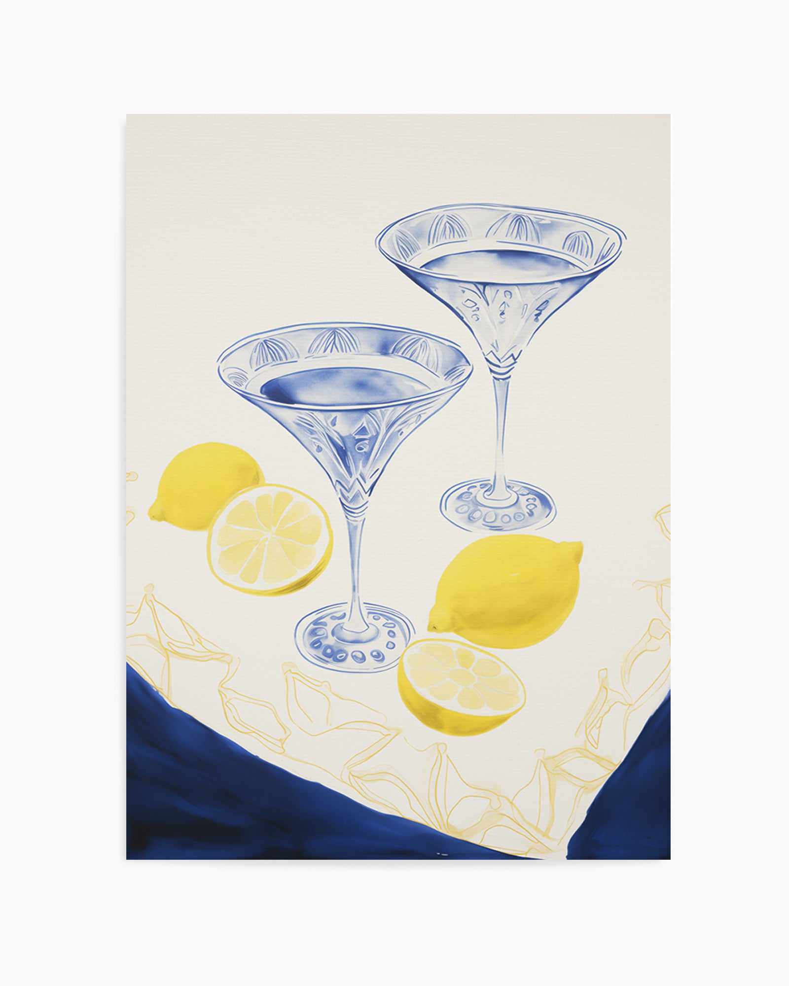 Amalfi Martini II | Art Print