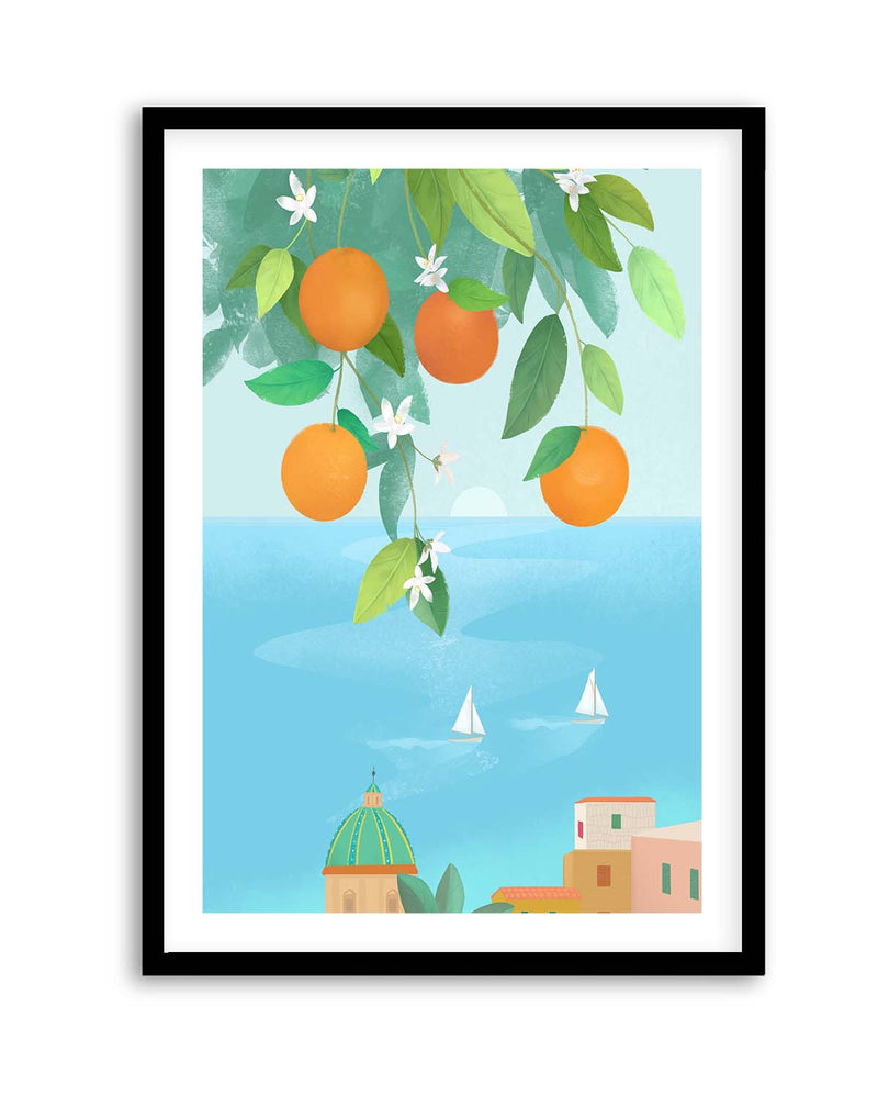 Amalfi Oranges By Petra Lizde | Art Print