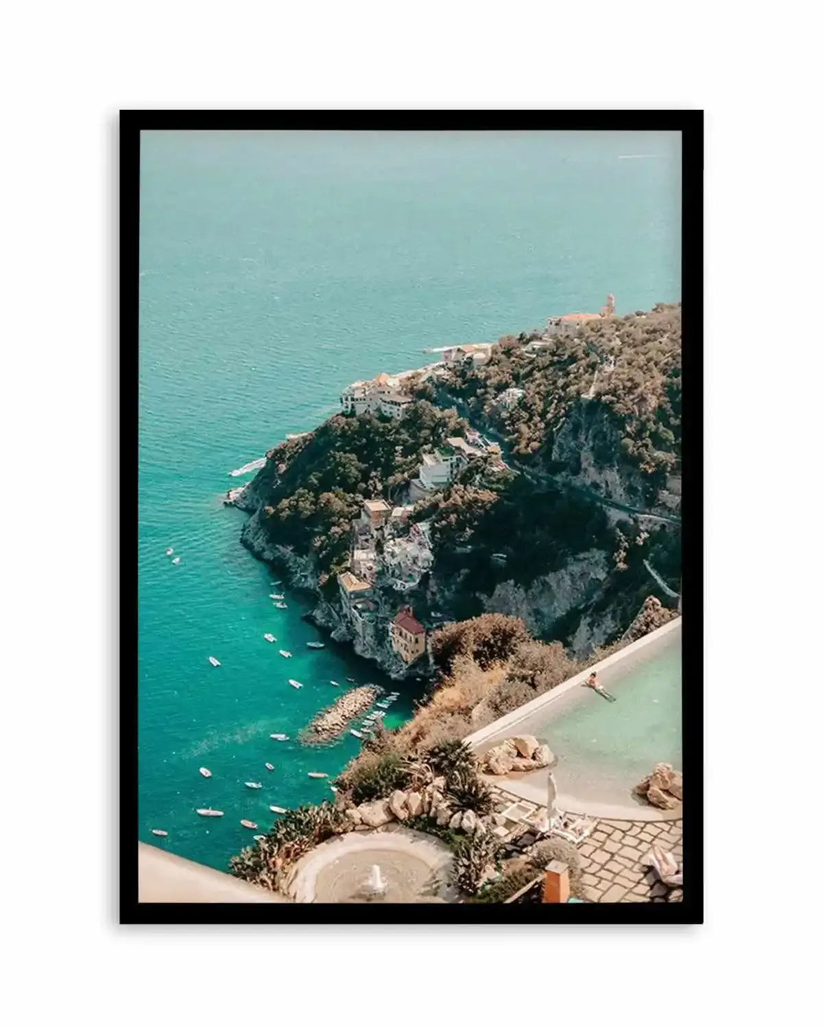 Amalfi Summer II by Jovani Demetrie Art Print from Olive et Oriel where you can shop wallpaper and artworks online