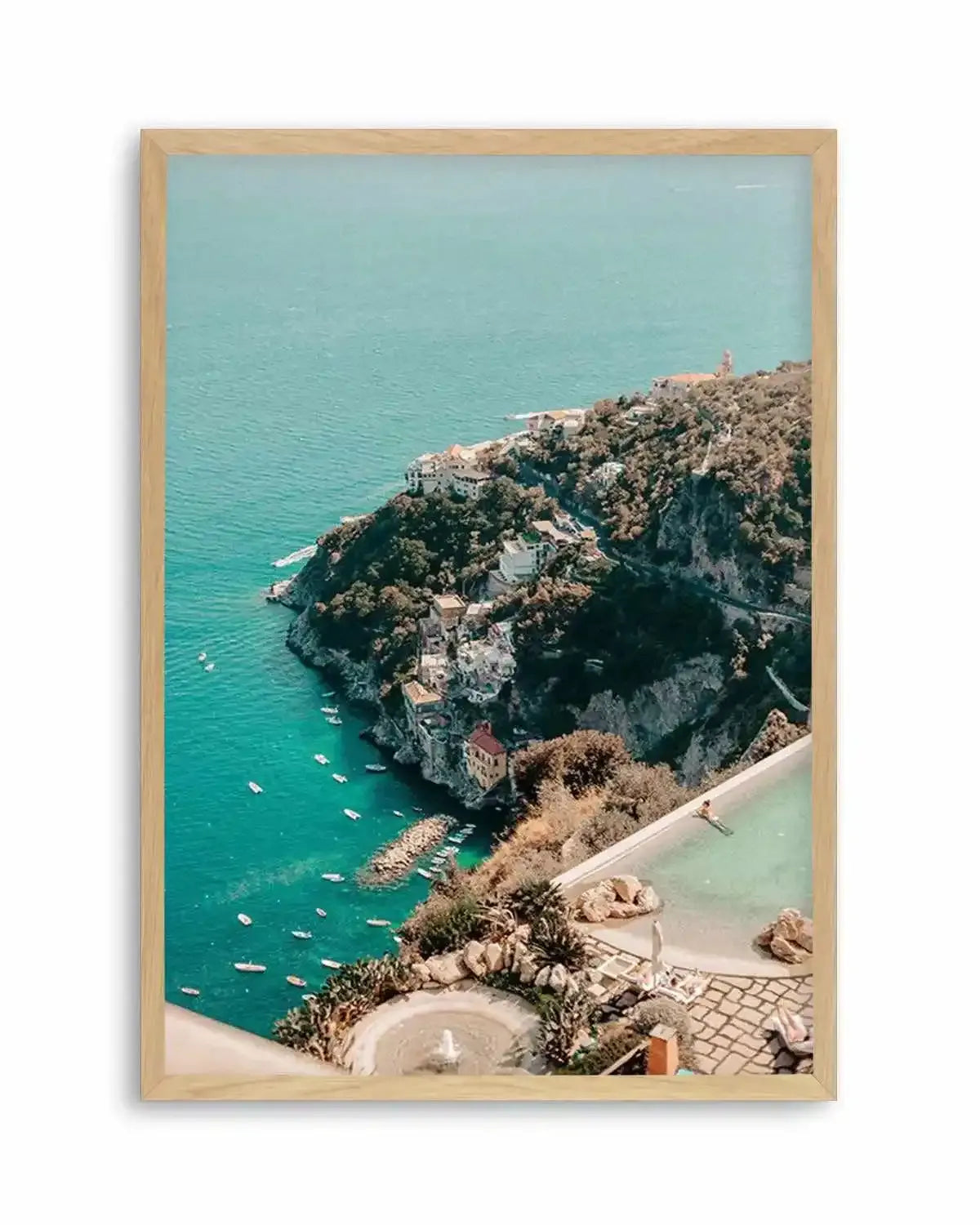 Amalfi Summer II by Jovani Demetrie Art Print from Olive et Oriel where you can shop wallpaper and artworks online