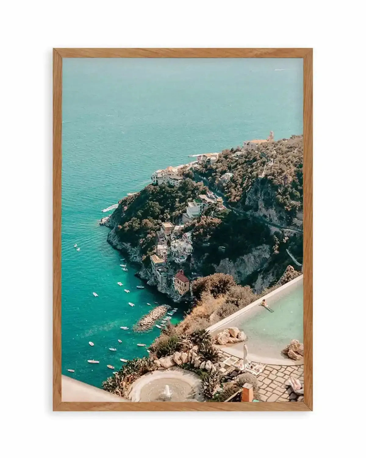 Amalfi Summer II by Jovani Demetrie Art Print from Olive et Oriel where you can shop wallpaper and artworks online