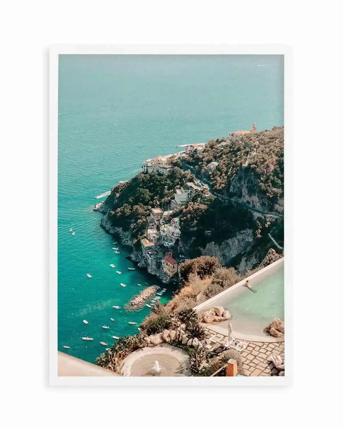 Amalfi Summer II by Jovani Demetrie Art Print from Olive et Oriel where you can shop wallpaper and artworks online