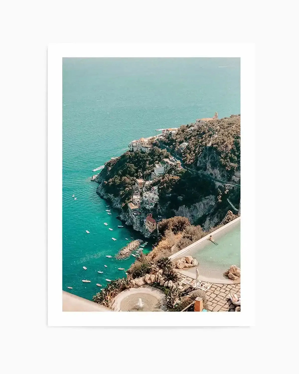 Amalfi Summer II by Jovani Demetrie Art Print from Olive et Oriel where you can shop wallpaper and artworks online