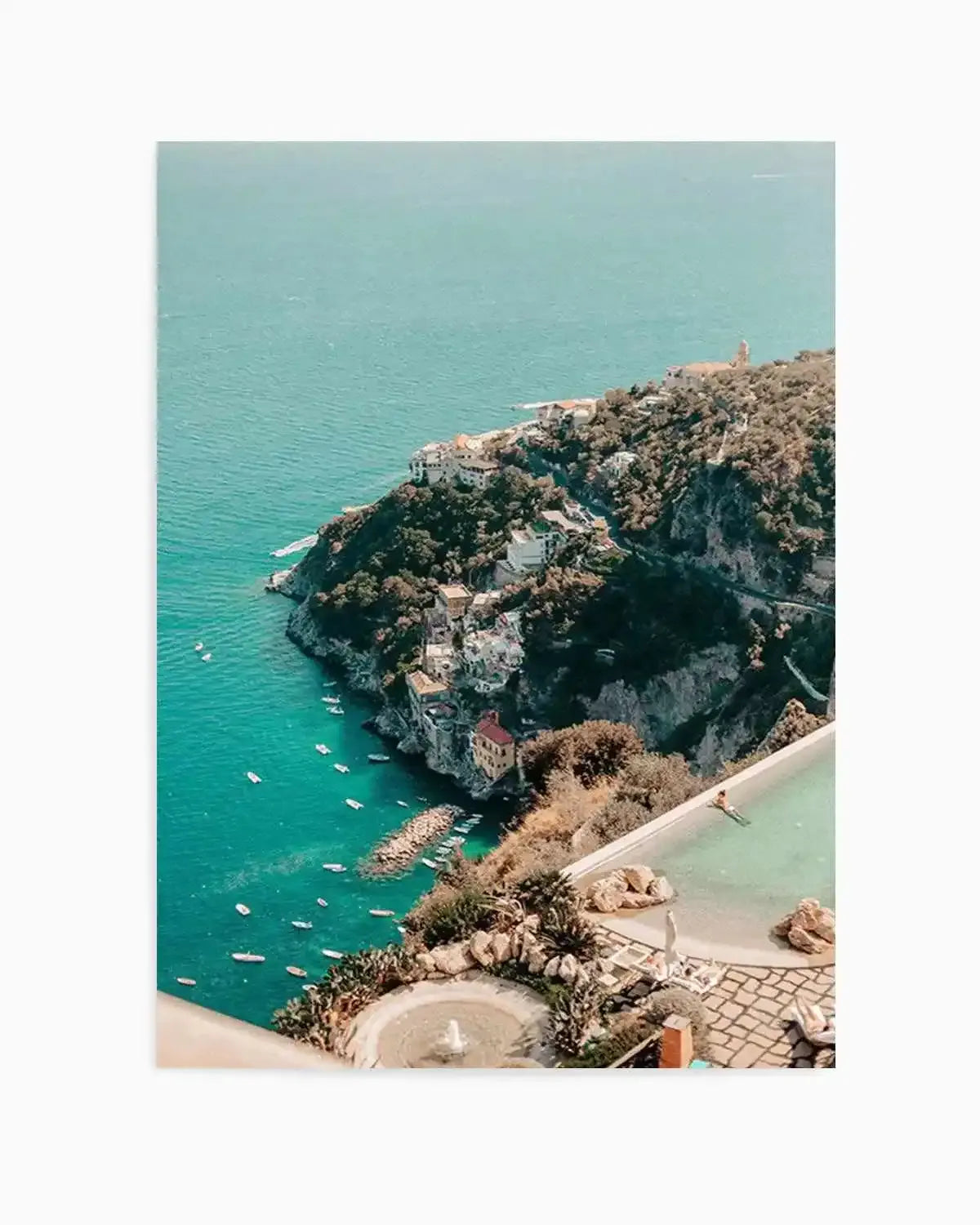 Amalfi Summer II by Jovani Demetrie Art Print from Olive et Oriel where you can shop wallpaper and artworks online