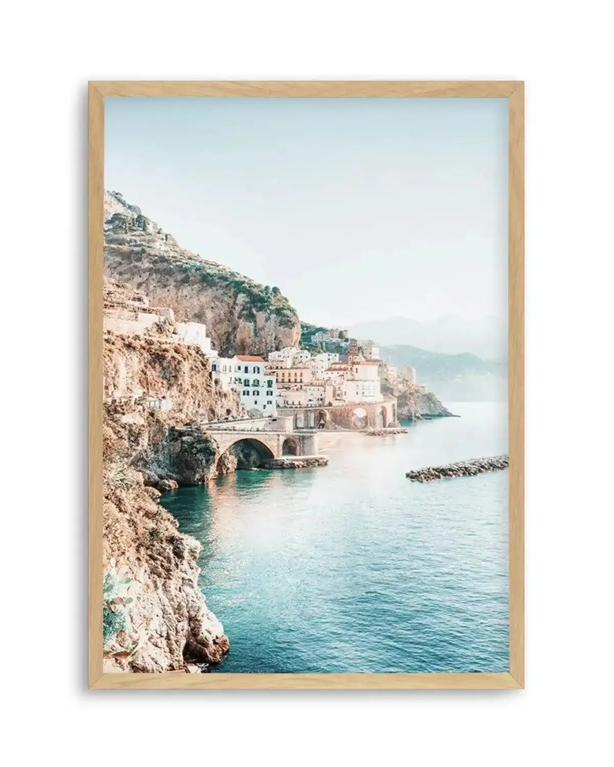 Amalfi Sunsets I Art Print from Olive et Oriel where you can shop wallpaper and artworks online