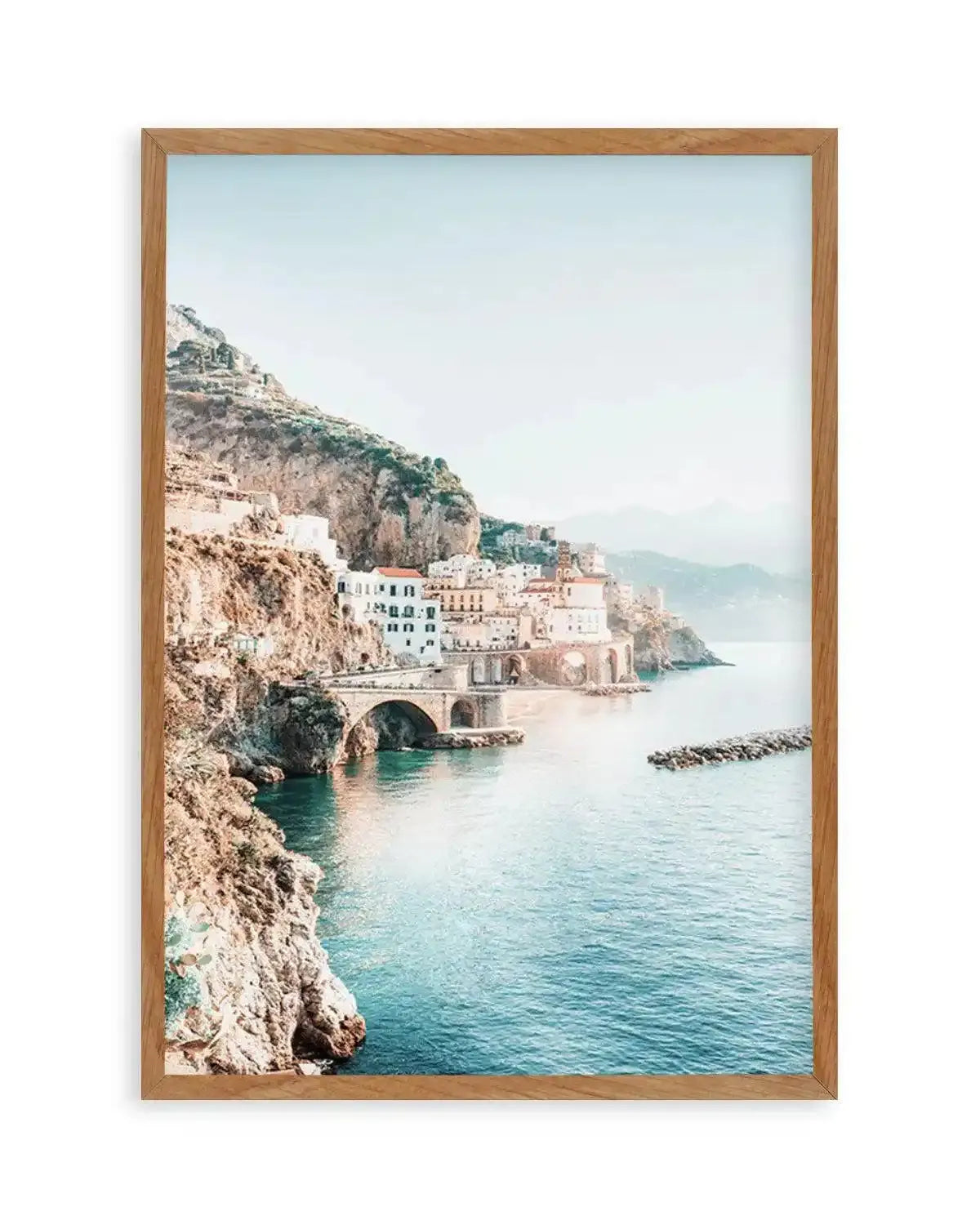 Amalfi Sunsets I Art Print from Olive et Oriel where you can shop wallpaper and artworks online