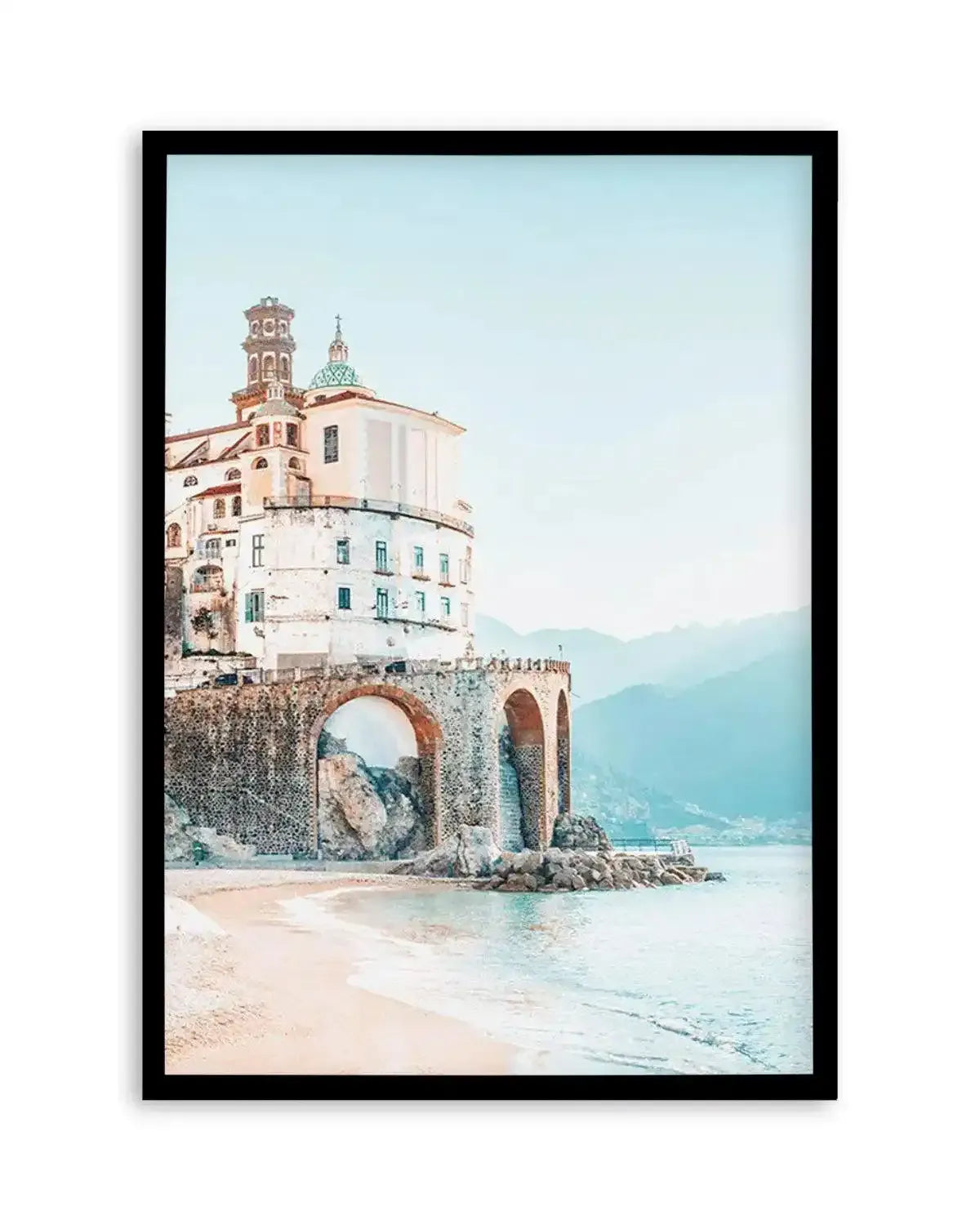 Amalfi Sunsets II Art Print from Olive et Oriel where you can shop wallpaper and artworks online