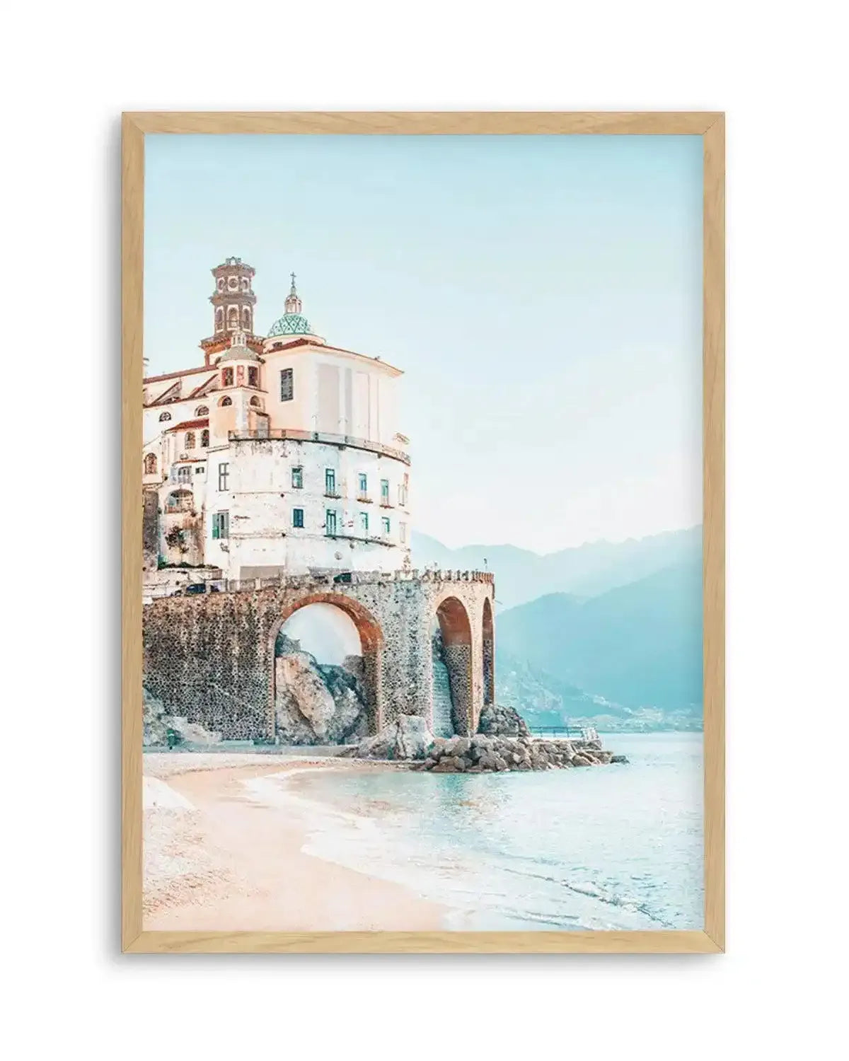 Amalfi Sunsets II Art Print from Olive et Oriel where you can shop wallpaper and artworks online
