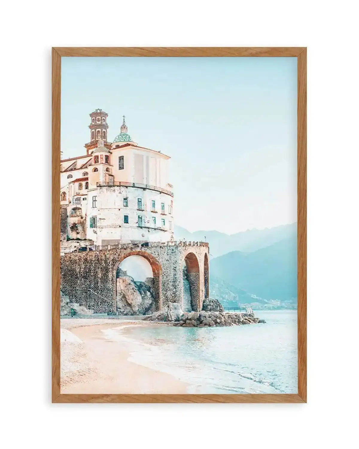 Amalfi Sunsets II Art Print from Olive et Oriel where you can shop wallpaper and artworks online