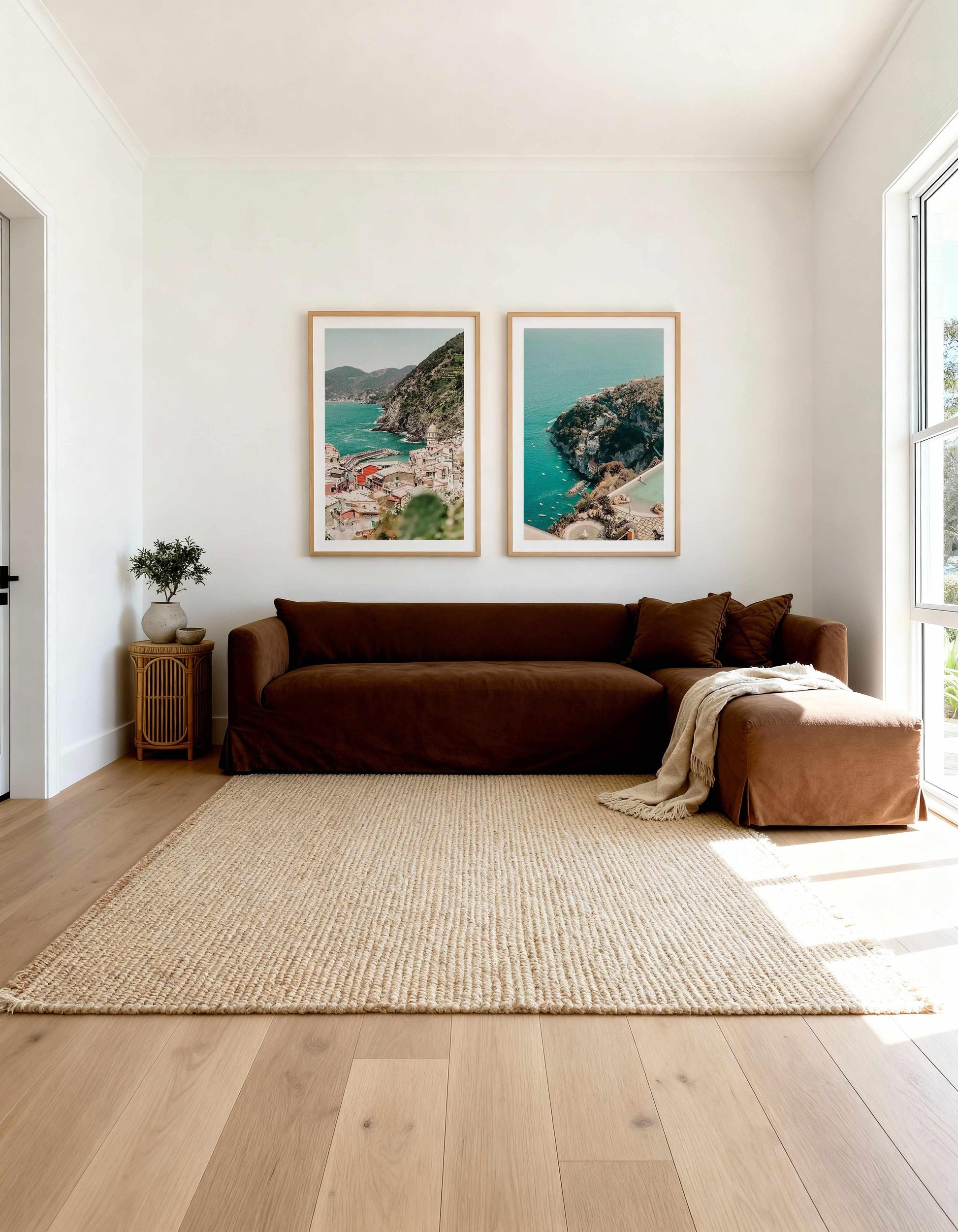 Amalfi Summer I & II Art Print Set of 2 | Matching Wall Art from Olive et Oriel where you can shop wallpaper and artworks online