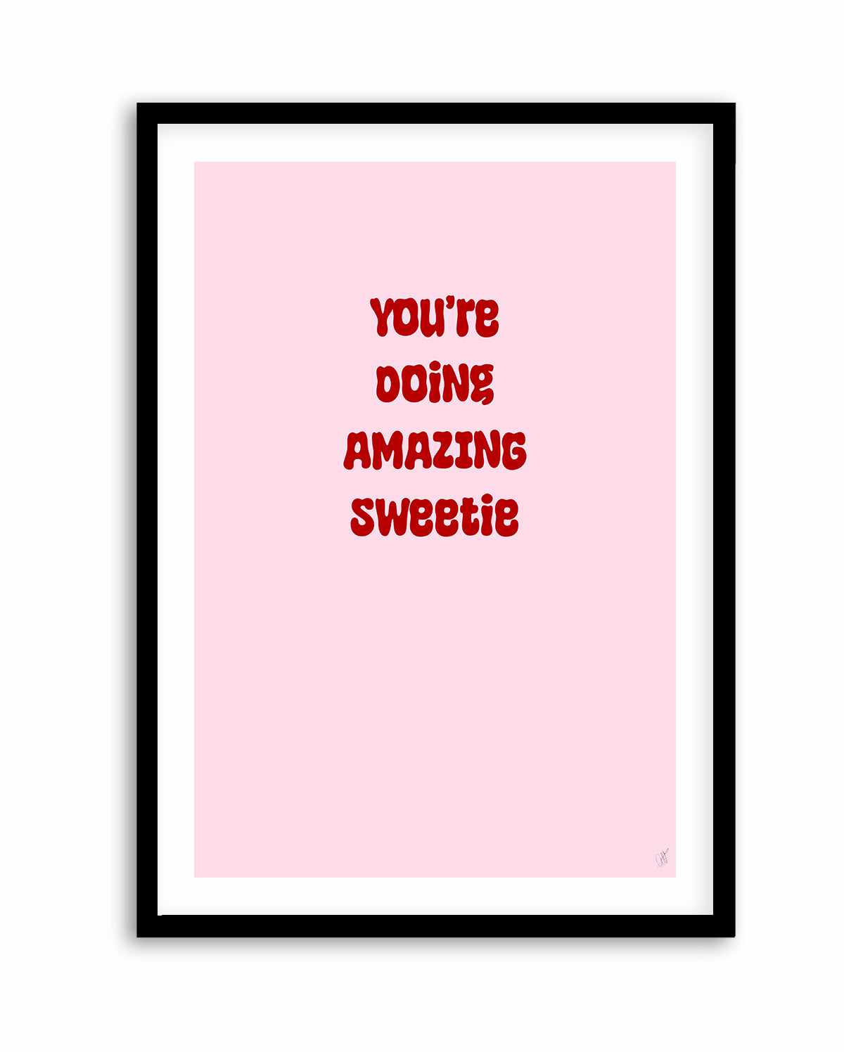 Amazing | Art Print from Olive et Oriel where you can shop wallpaper and artworks online