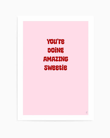 Amazing | Art Print from Olive et Oriel where you can shop wallpaper and artworks online