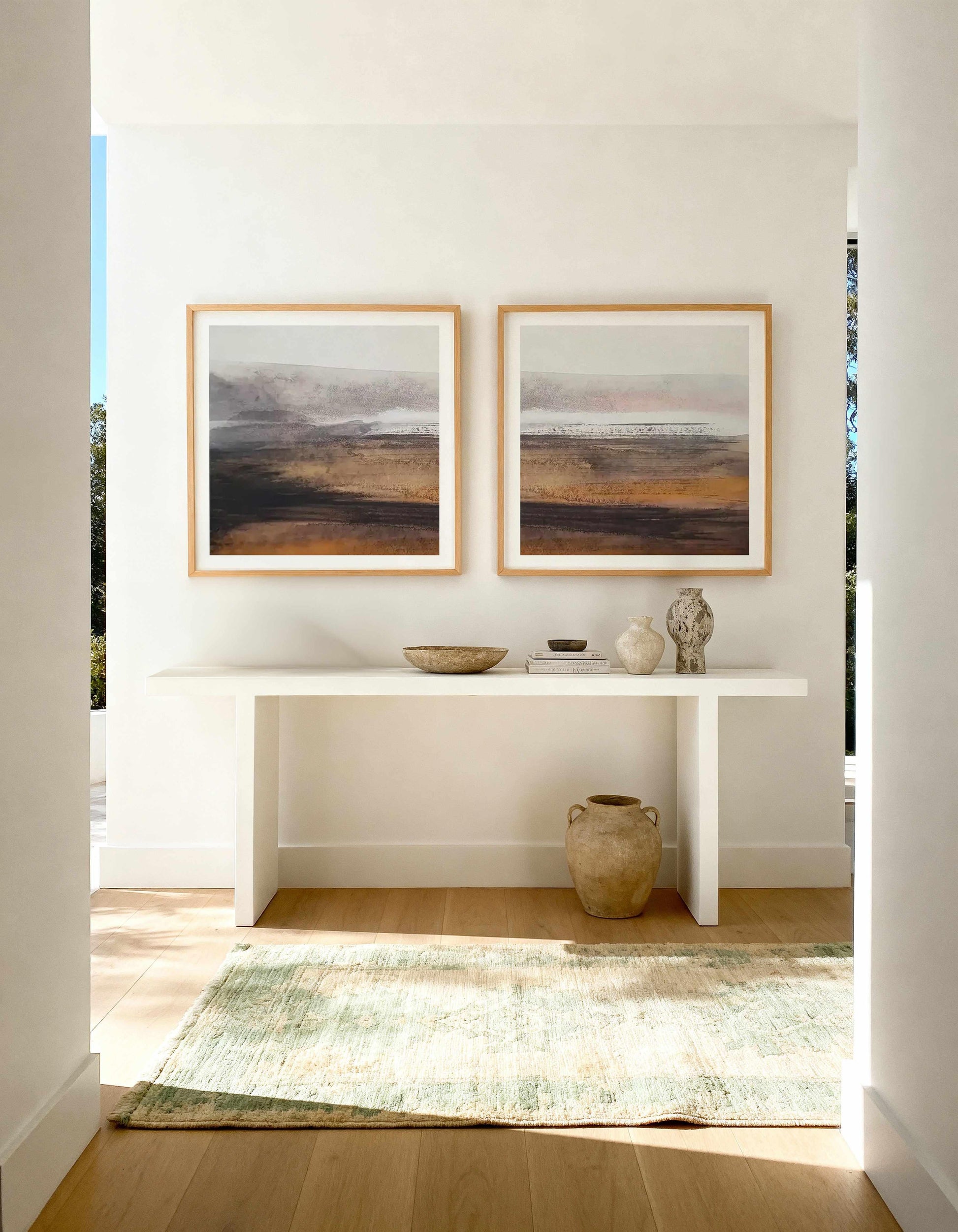 Amber I & II Art Print Set of 2 | Matching Wall Art from Olive et Oriel where you can shop wallpaper and artworks online