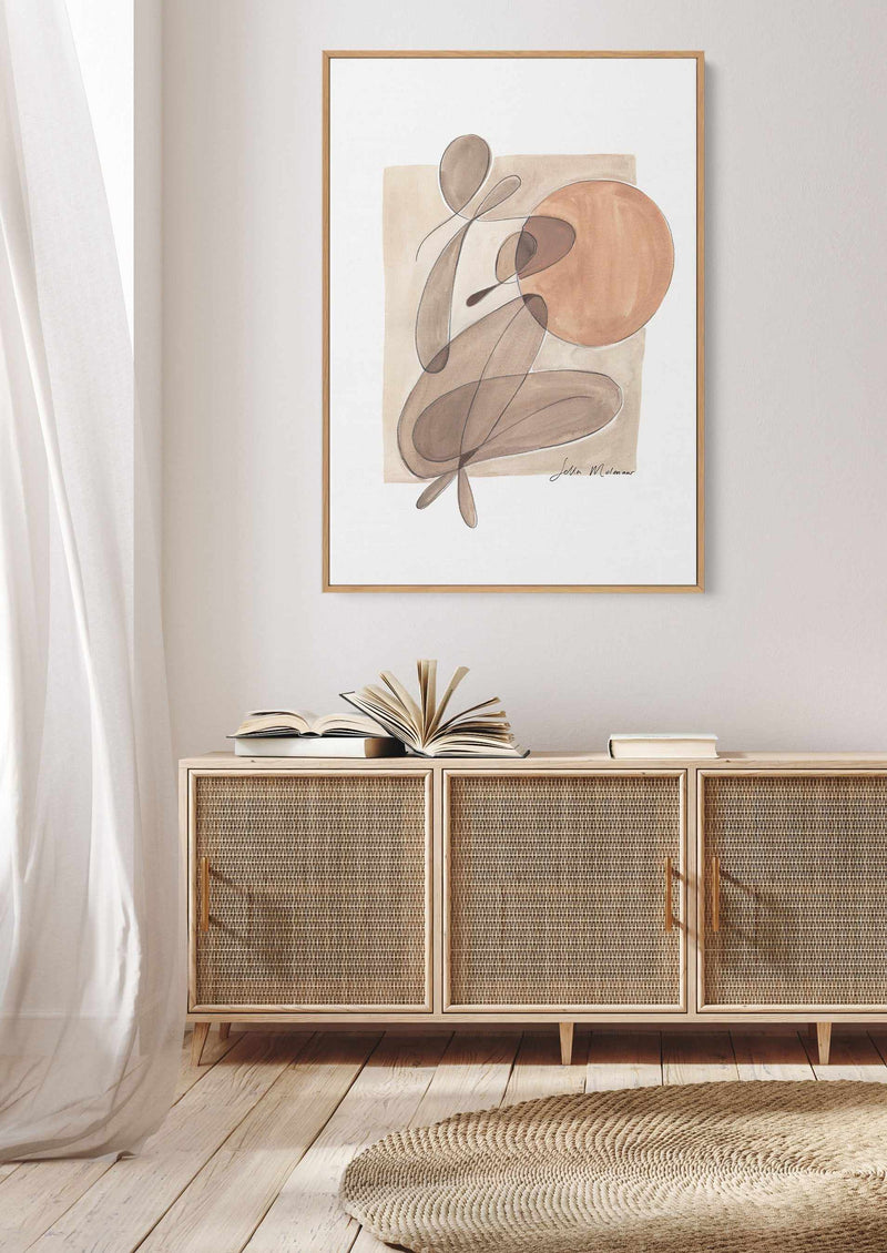 Ambient I by Sella Molenaar | Framed Canvas Art Print from Olive et Oriel where you can shop wallpaper and artworks online