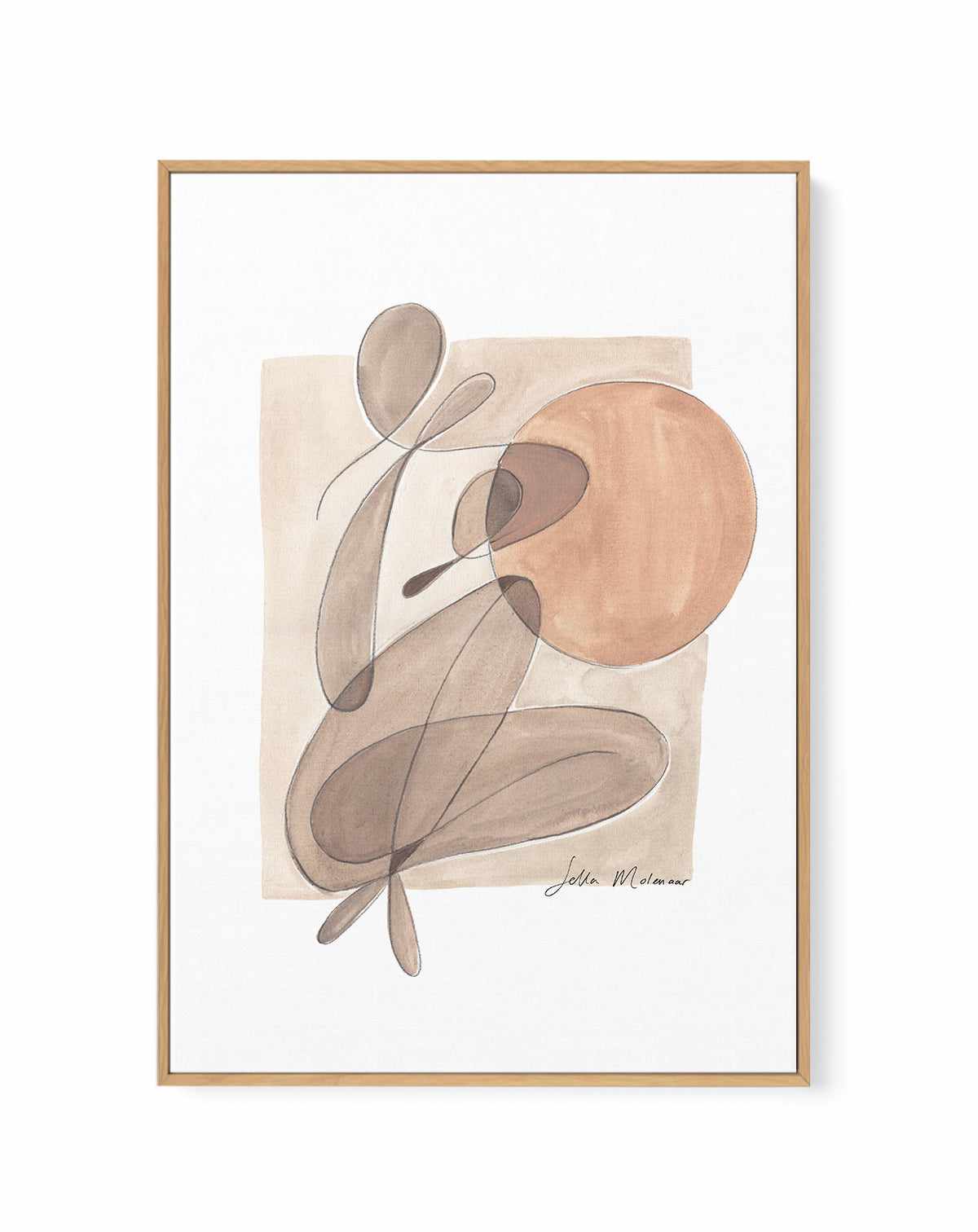 Ambient I by Sella Molenaar | Framed Canvas Art Print