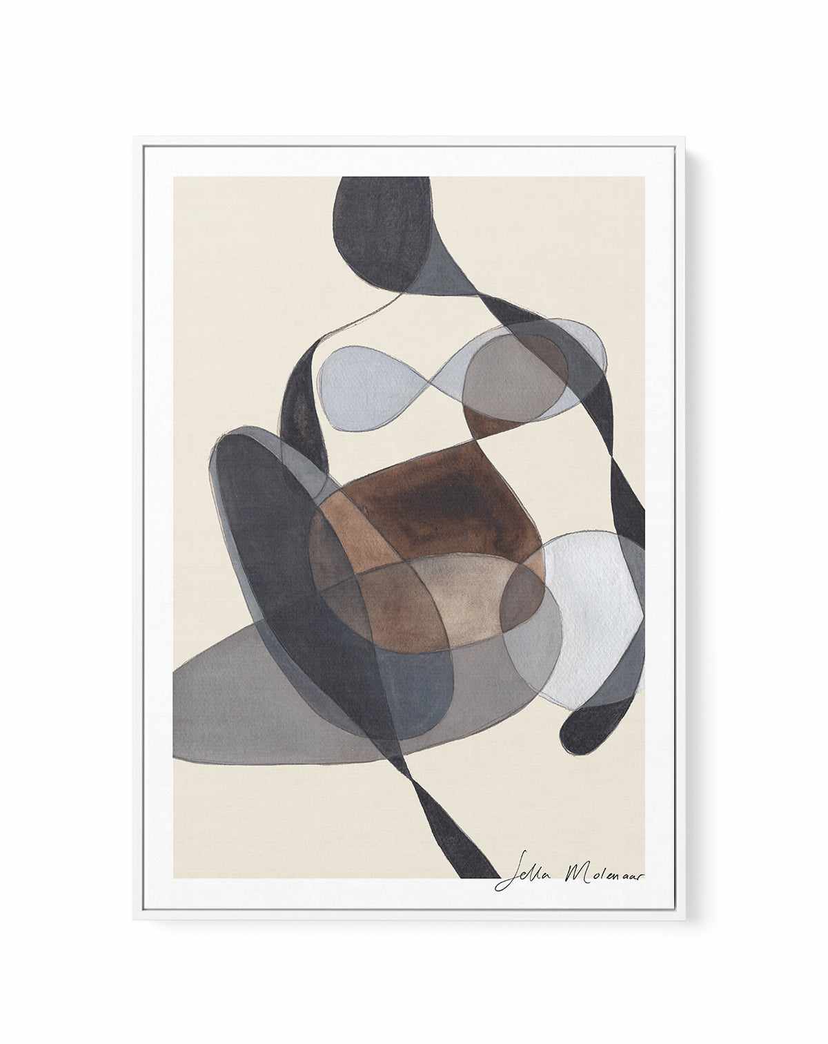 Ambient IV by Sella Molenaar | Framed Canvas Art Print