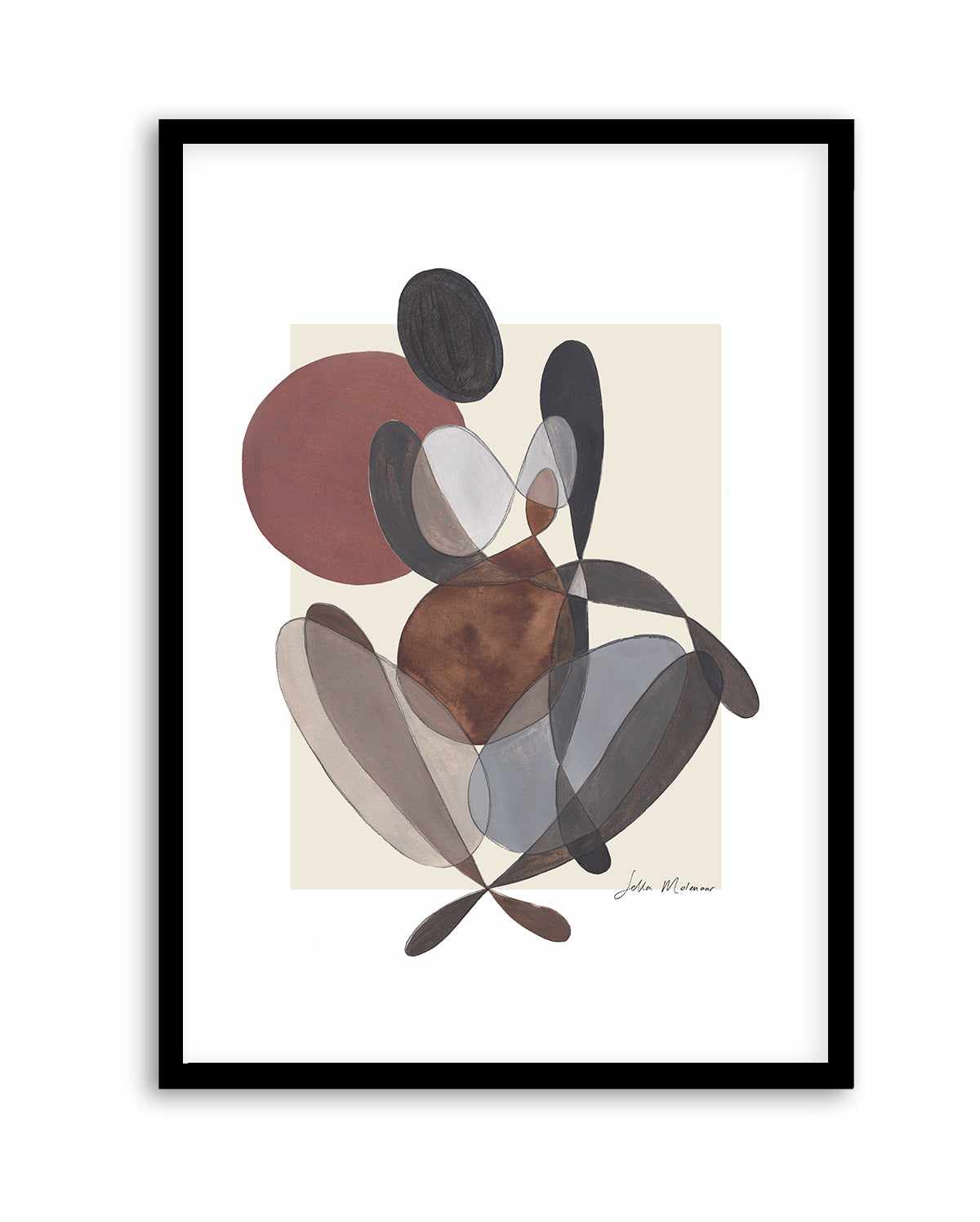 Ambient V by Sella Molenaar | Art Print from Olive et Oriel where you can shop wallpaper and artworks online