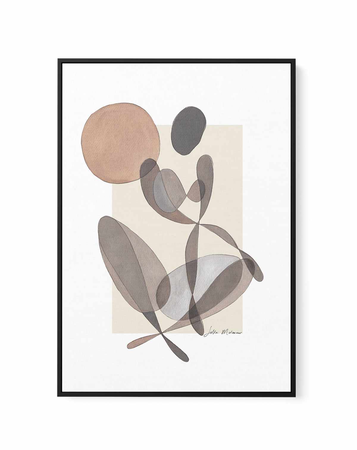 Ambient VI by Sella Molenaar | Framed Canvas Art Print