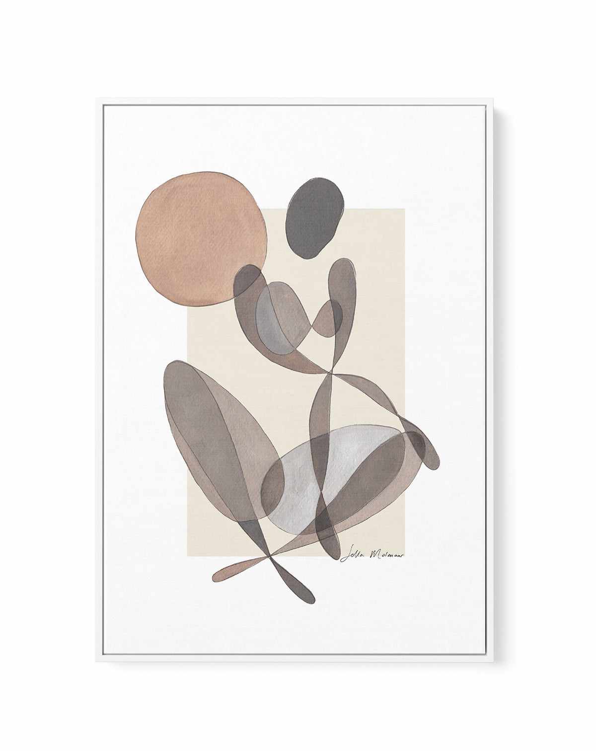 Ambient VI by Sella Molenaar | Framed Canvas Art Print