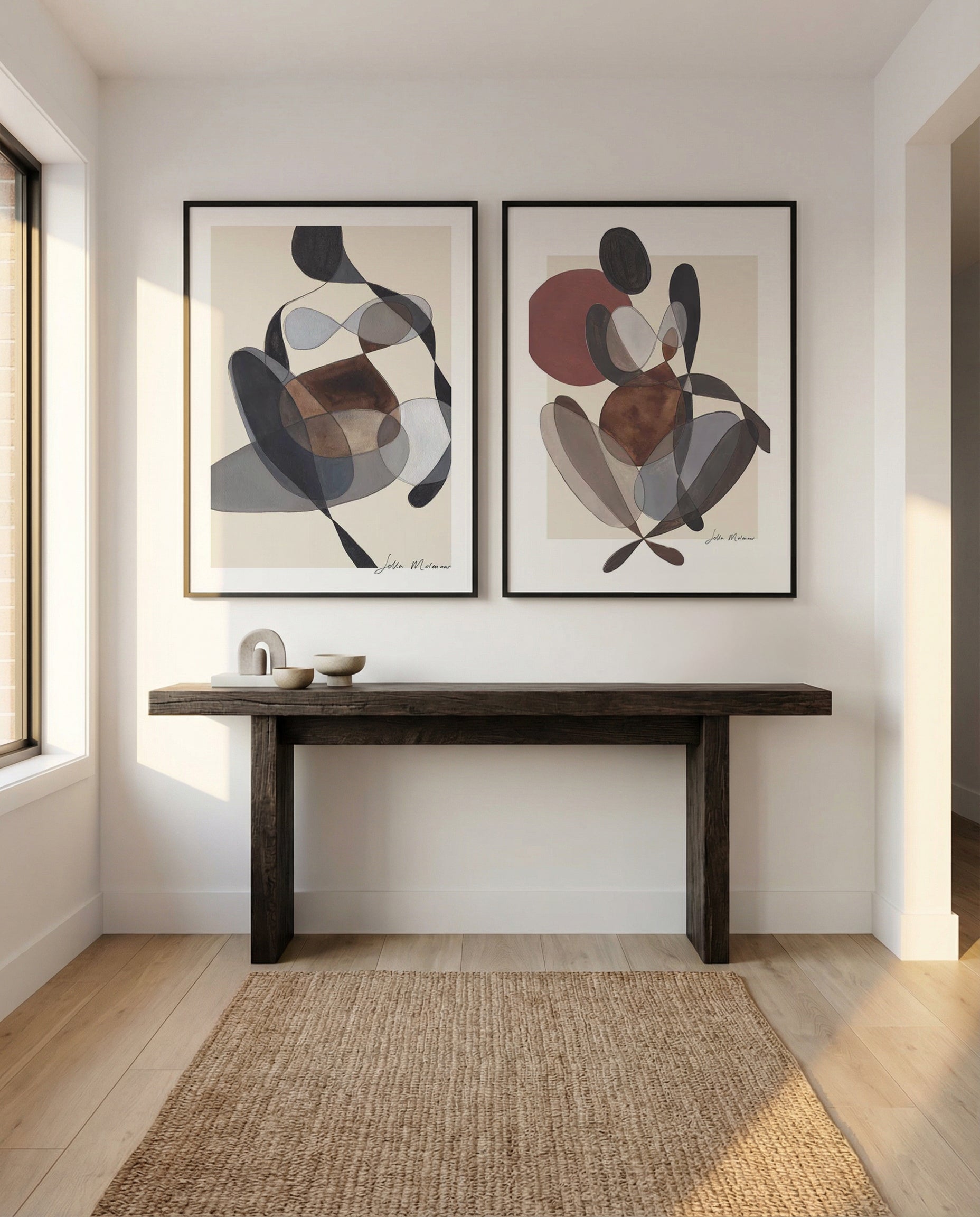 Ambient IV & V by Sella Molenaar Art Print Set of 2 | Matching Wall Art