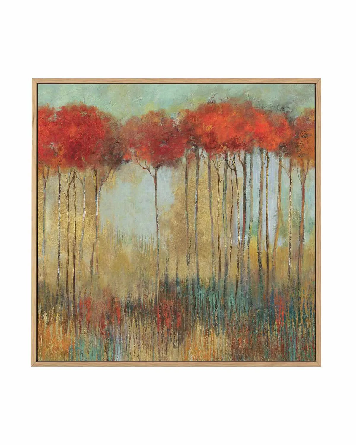 Amongst Friends | Framed Canvas Art Print from Olive et Oriel where you can shop wallpaper and artworks online