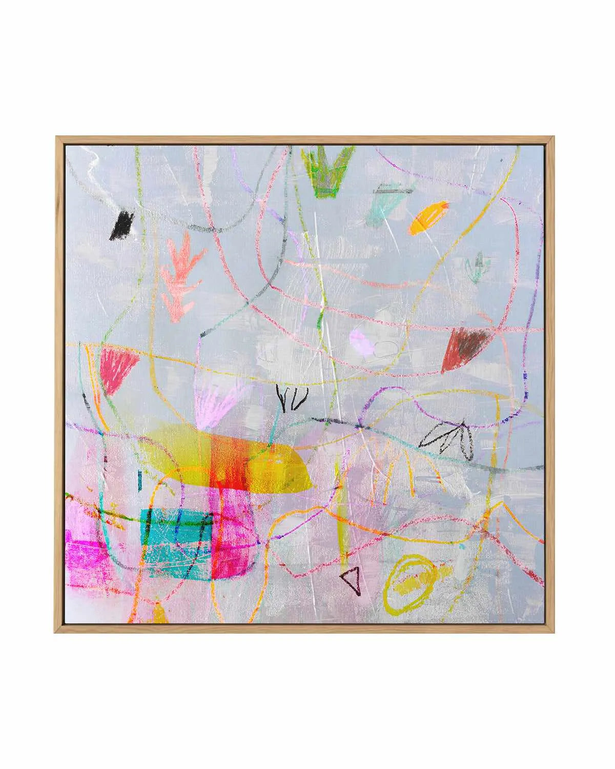 Amore by Antonia Tzenova | Framed Canvas Art Print from Olive et Oriel where you can shop wallpaper and artworks online