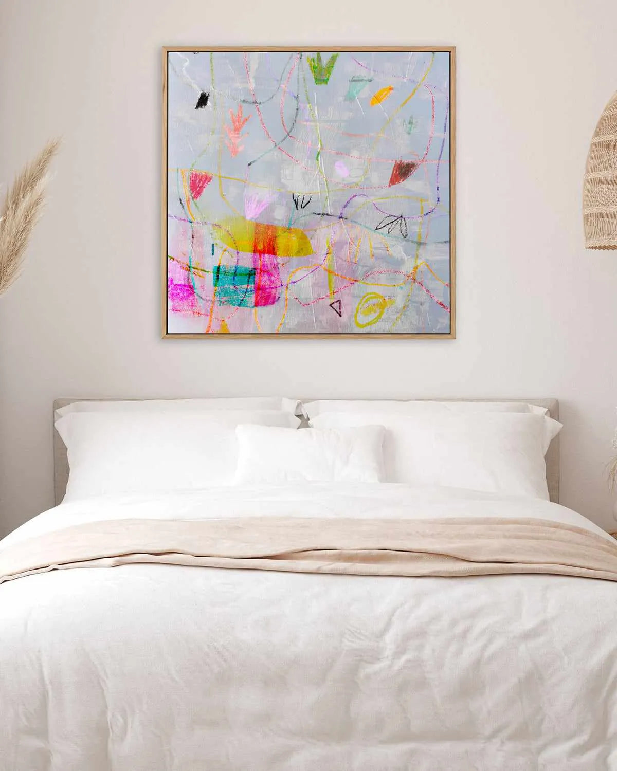 Amore by Antonia Tzenova | Framed Canvas Art Print from Olive et Oriel where you can shop wallpaper and artworks online