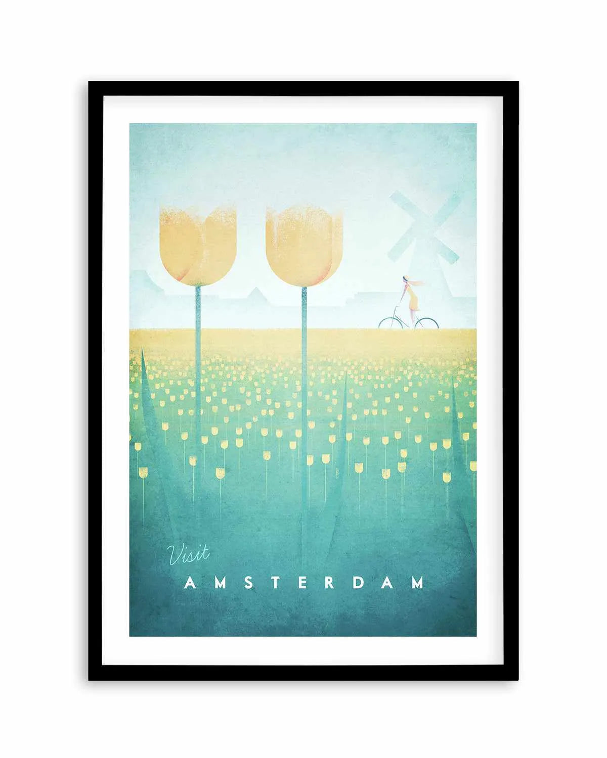 Amsterdam by Henry Rivers Art Print from Olive et Oriel where you can shop wallpaper and artworks online