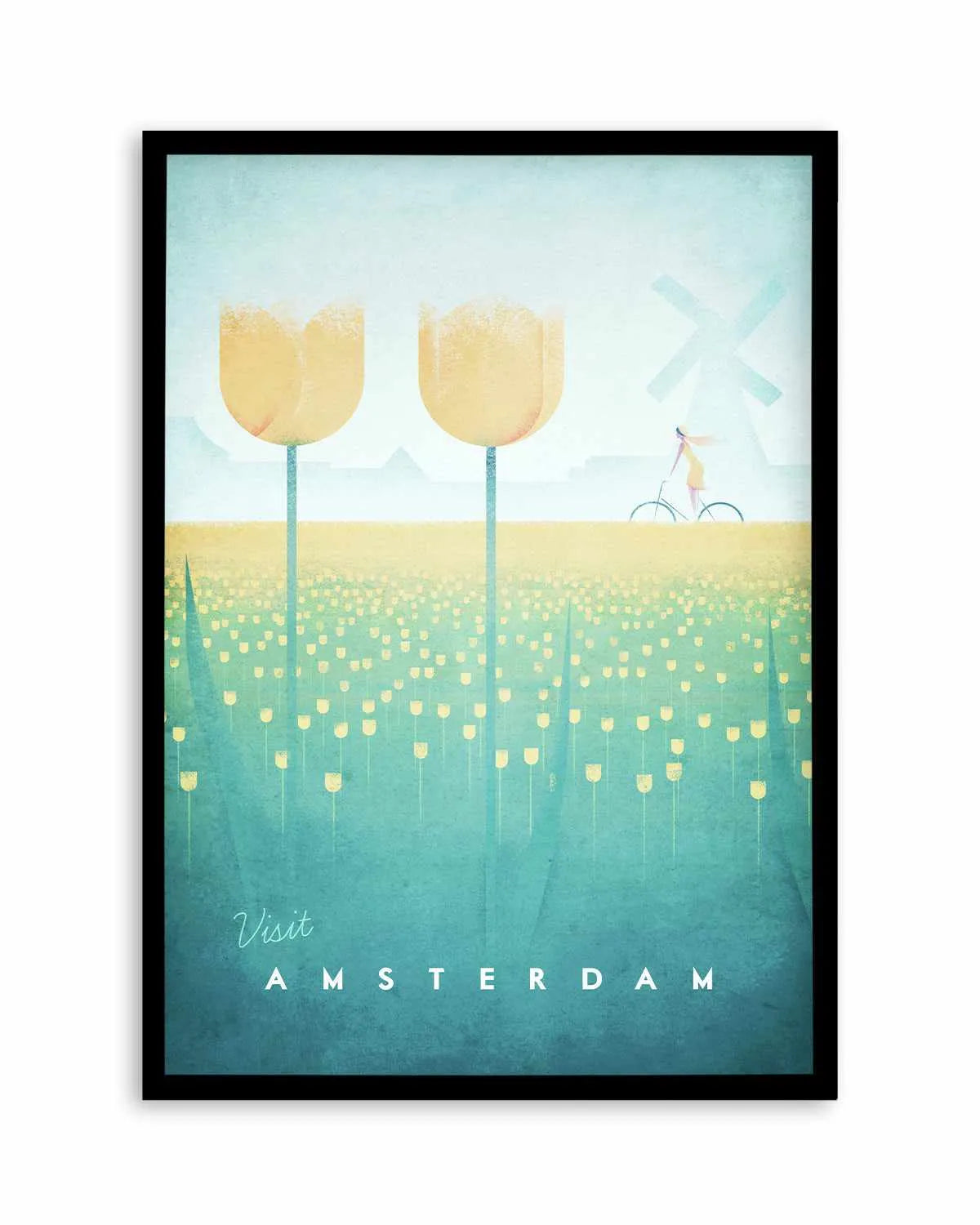 Amsterdam by Henry Rivers Art Print from Olive et Oriel where you can shop wallpaper and artworks online
