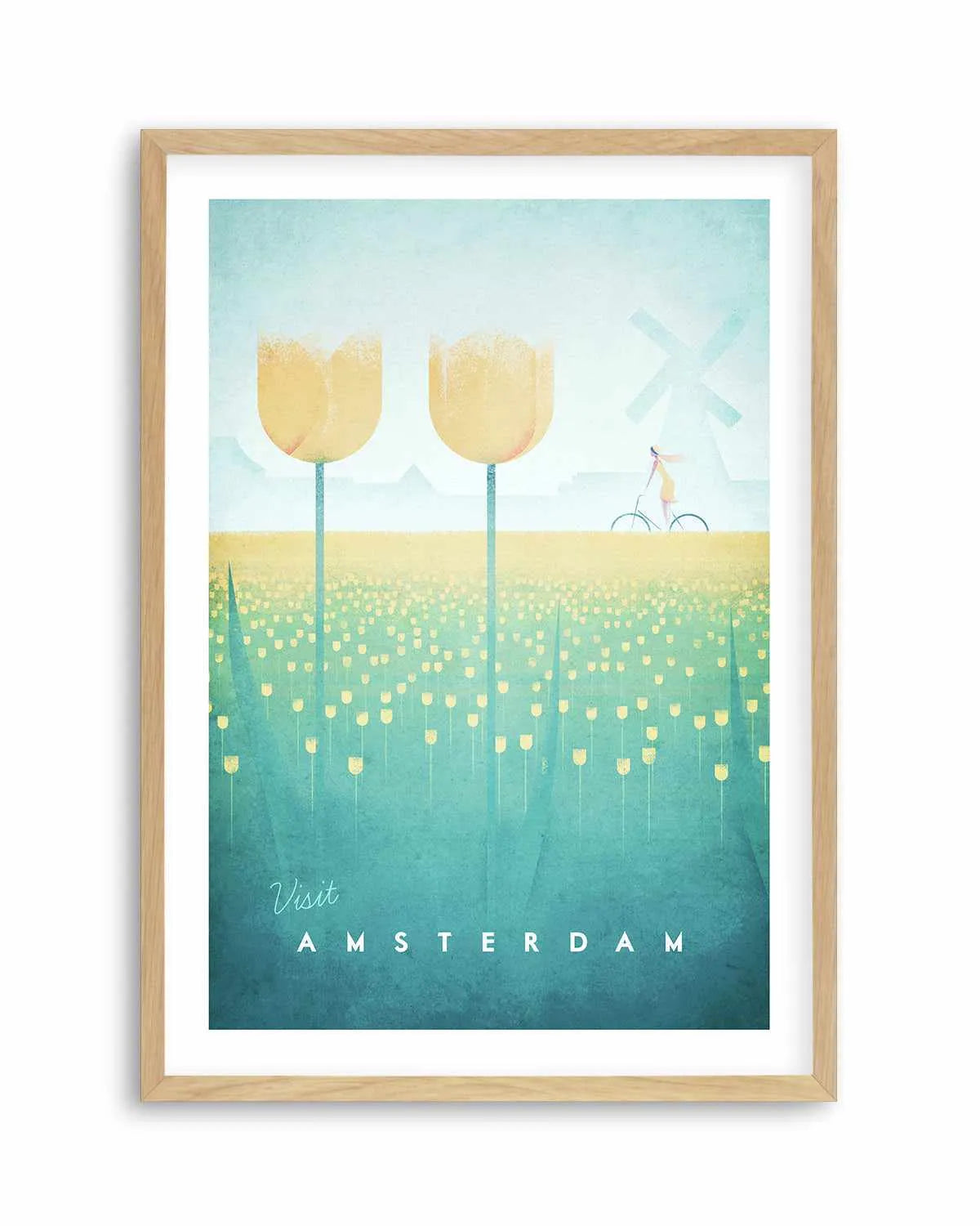 Amsterdam by Henry Rivers Art Print from Olive et Oriel where you can shop wallpaper and artworks online