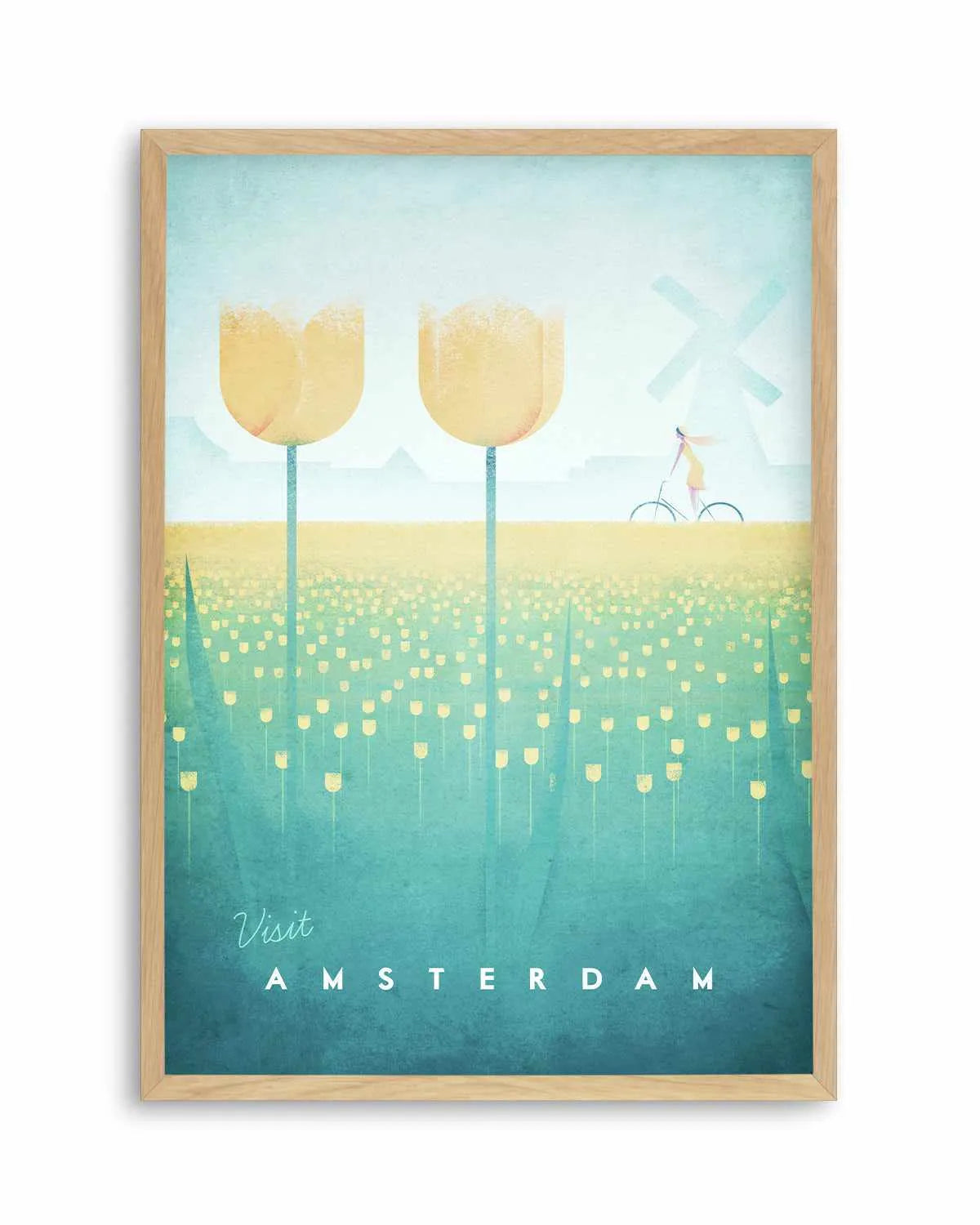 Amsterdam by Henry Rivers Art Print from Olive et Oriel where you can shop wallpaper and artworks online