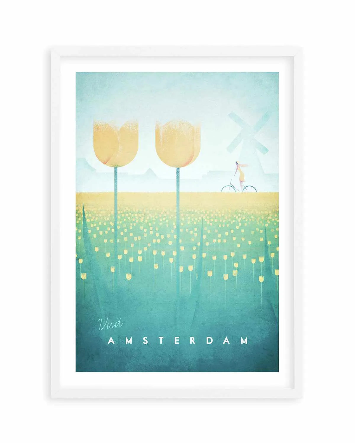 Amsterdam by Henry Rivers Art Print from Olive et Oriel where you can shop wallpaper and artworks online