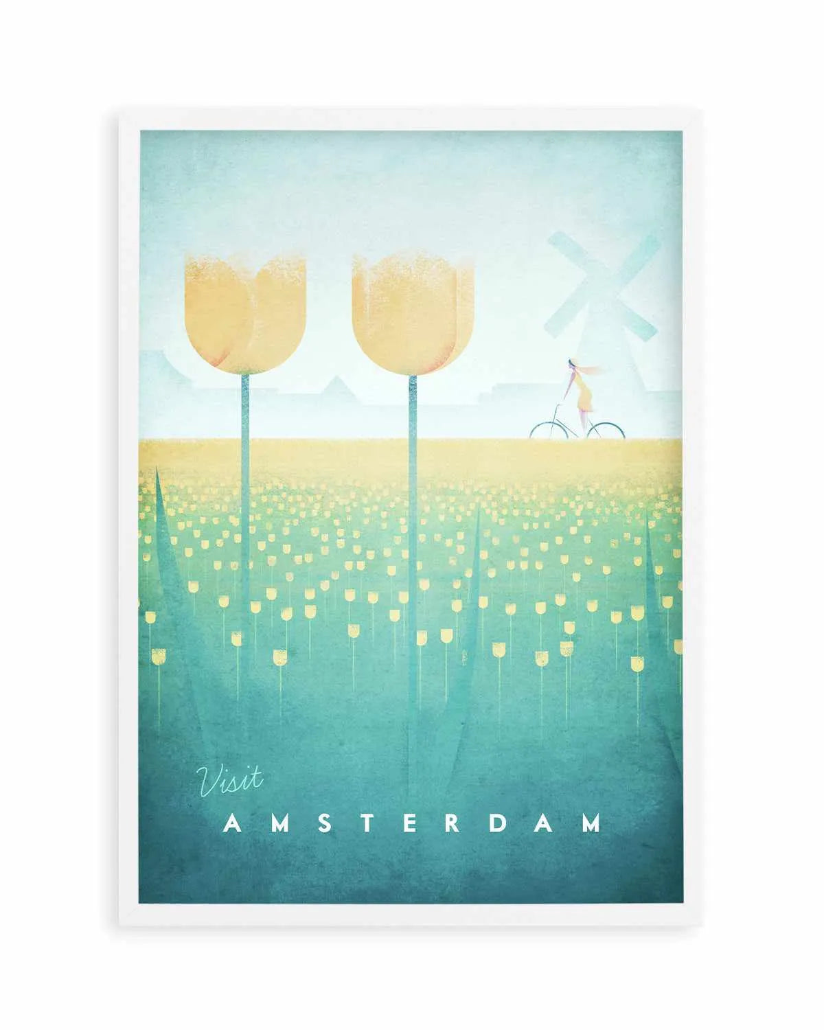 Amsterdam by Henry Rivers Art Print from Olive et Oriel where you can shop wallpaper and artworks online