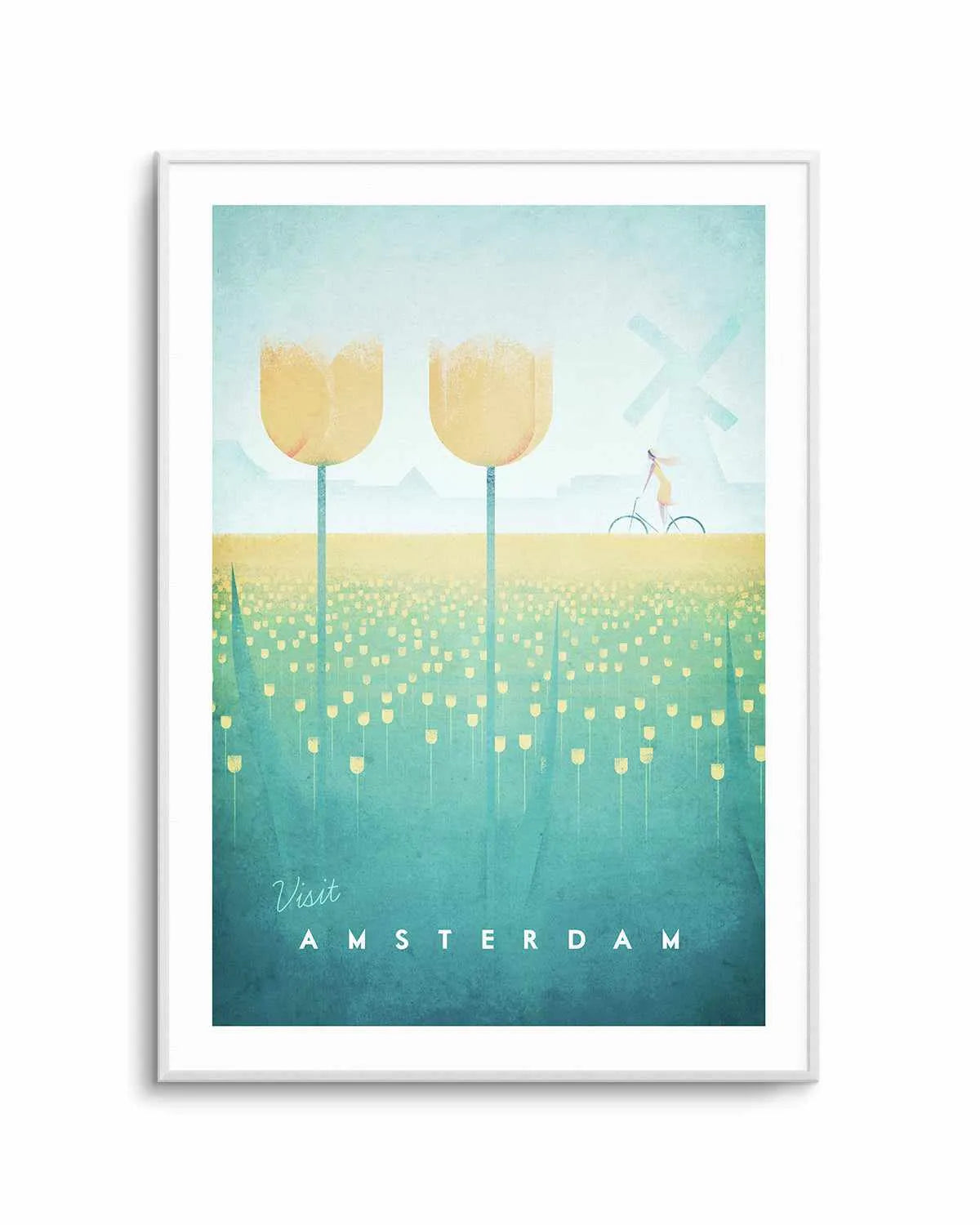 Amsterdam by Henry Rivers Art Print from Olive et Oriel where you can shop wallpaper and artworks online