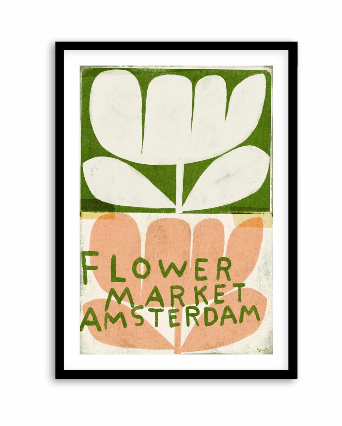 Amsterdam by Marco Marella | Art Print from Olive et Oriel where you can shop wallpaper and artworks online
