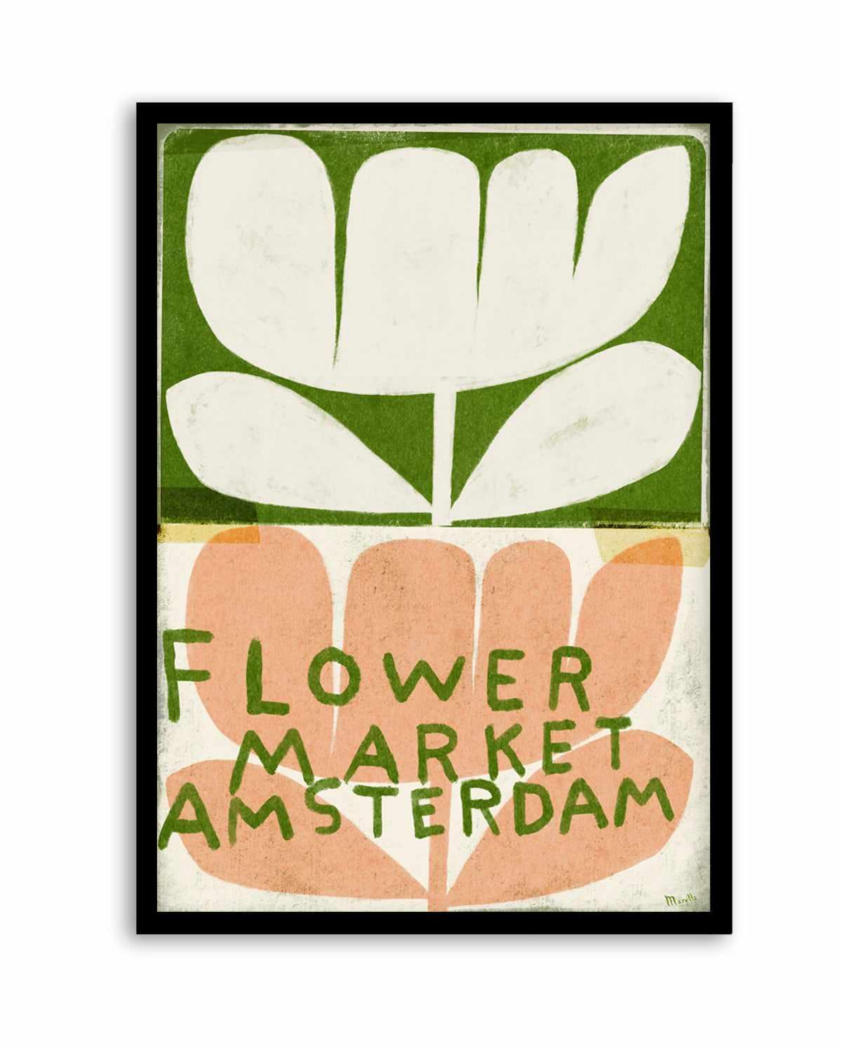 Amsterdam by Marco Marella | Art Print from Olive et Oriel where you can shop wallpaper and artworks online