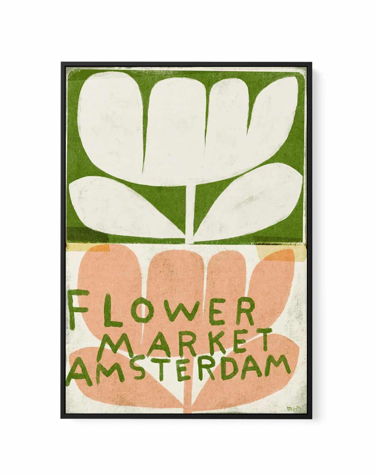 Amsterdam by Marco Marella | Framed Canvas Art Print from Olive et Oriel where you can shop wallpaper and artworks online