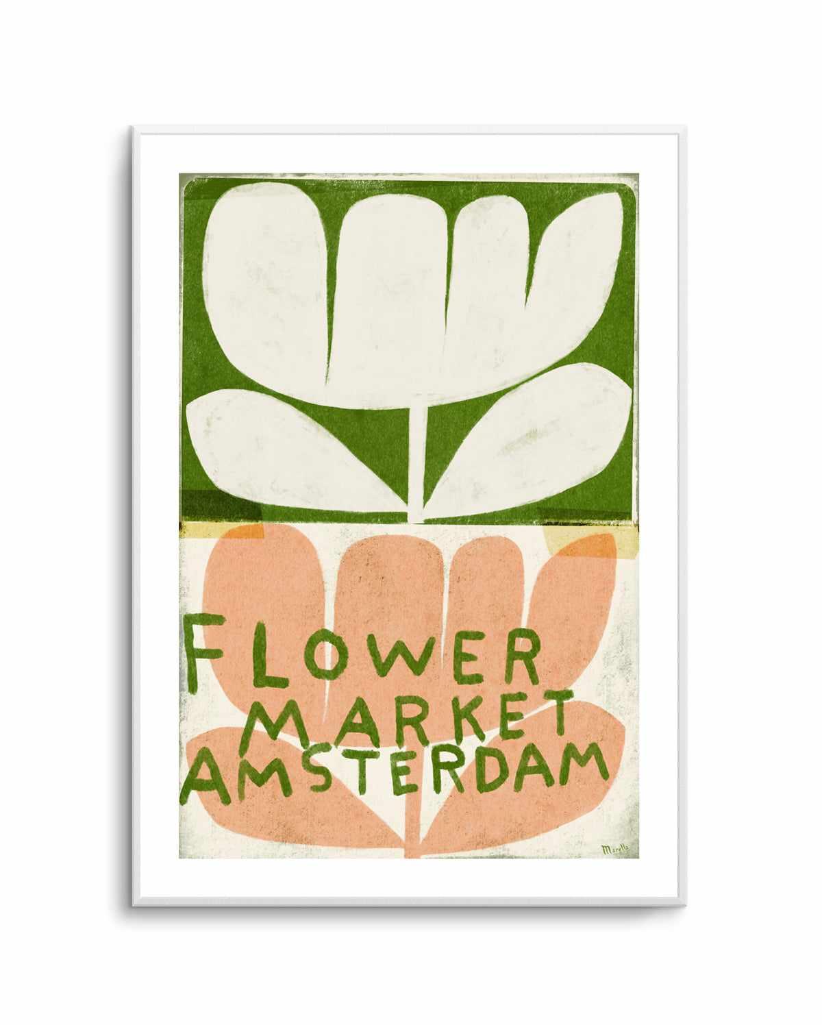 Amsterdam by Marco Marella | Art Print from Olive et Oriel where you can shop wallpaper and artworks online