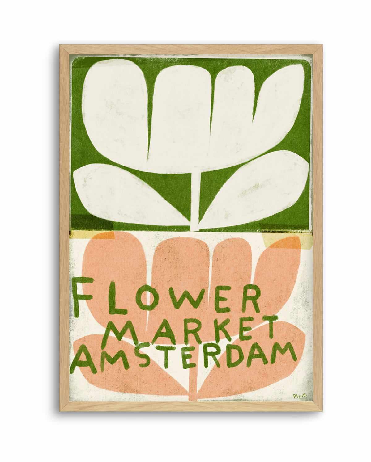 Amsterdam by Marco Marella | Art Print from Olive et Oriel where you can shop wallpaper and artworks online