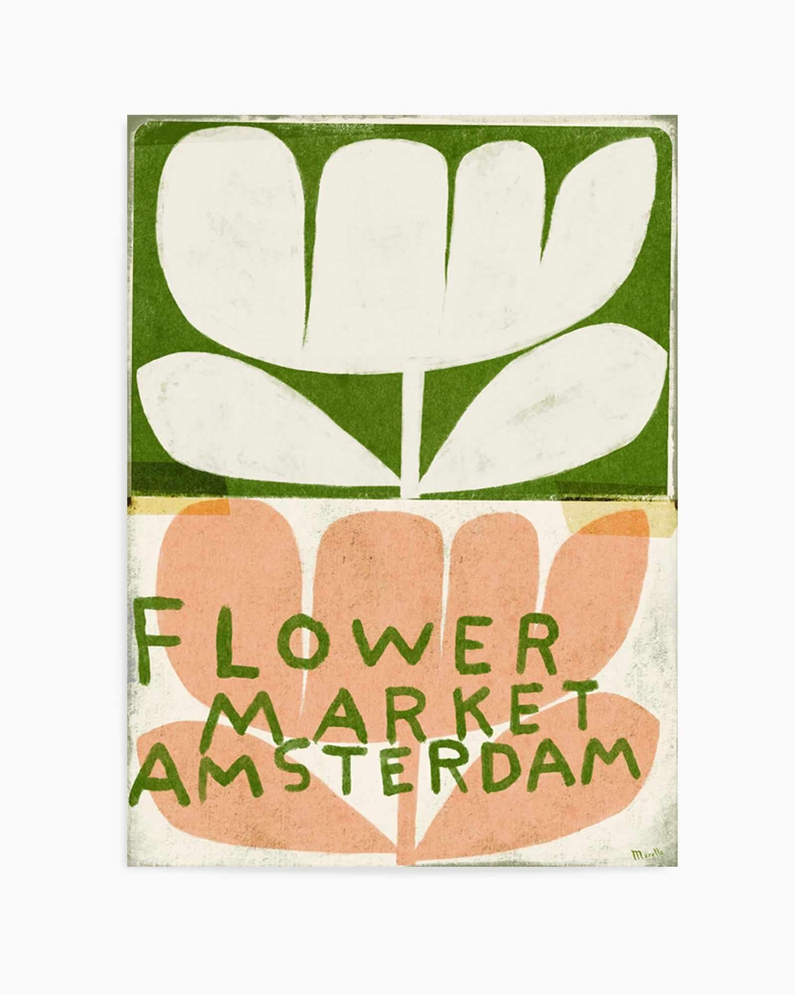 Amsterdam by Marco Marella | Art Print from Olive et Oriel where you can shop wallpaper and artworks online