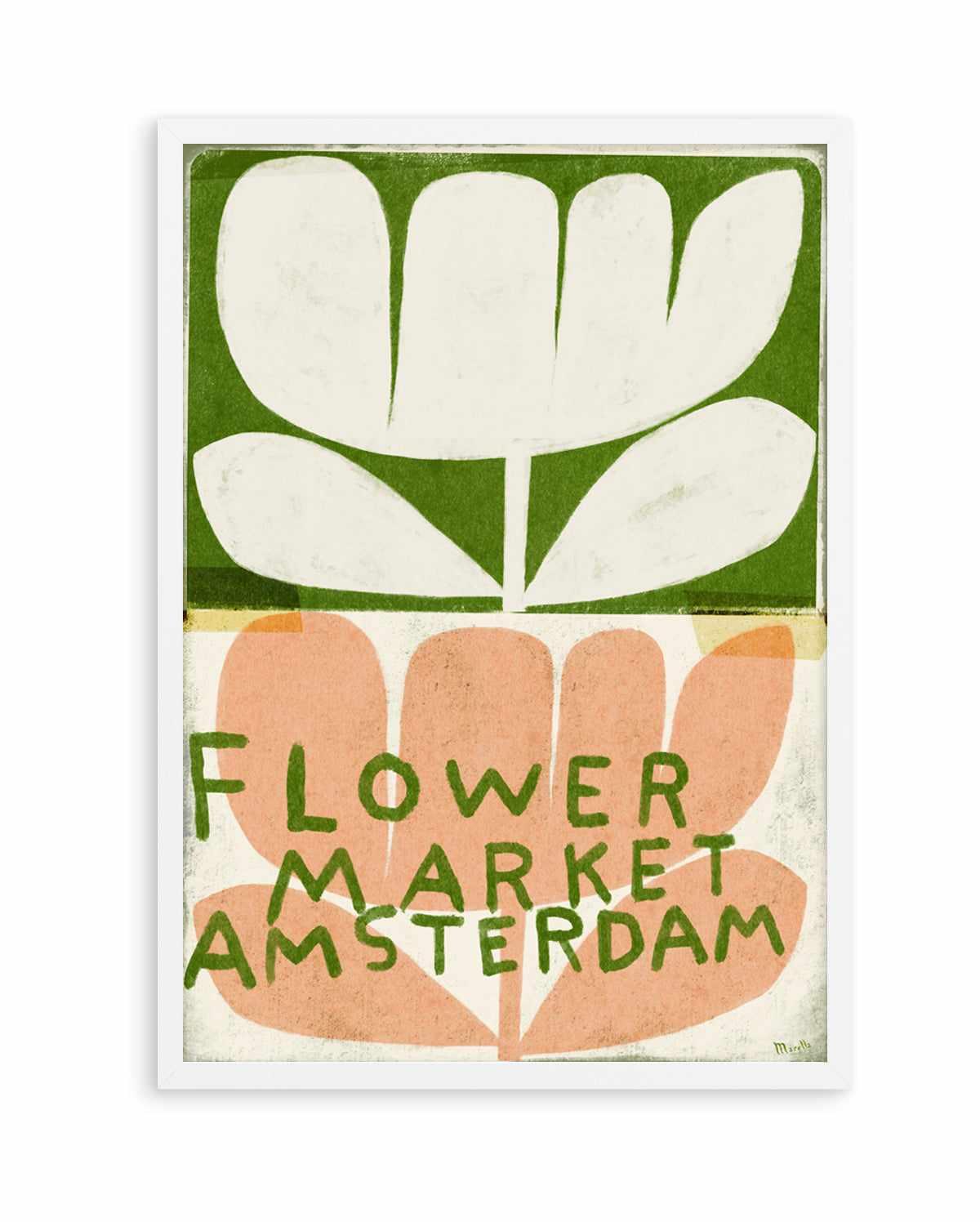Amsterdam by Marco Marella | Art Print from Olive et Oriel where you can shop wallpaper and artworks online