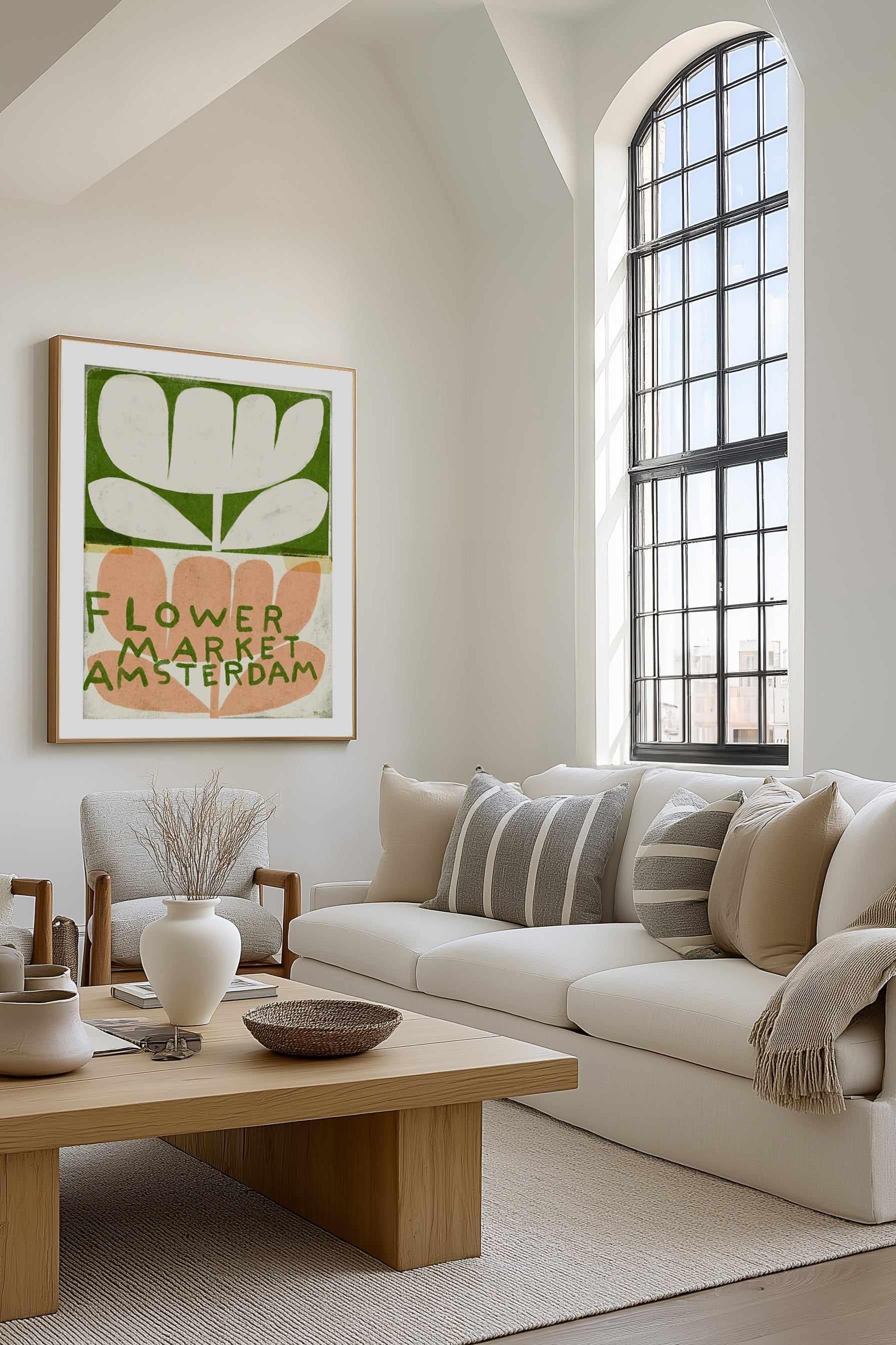 Amsterdam by Marco Marella | Art Print from Olive et Oriel where you can shop wallpaper and artworks online