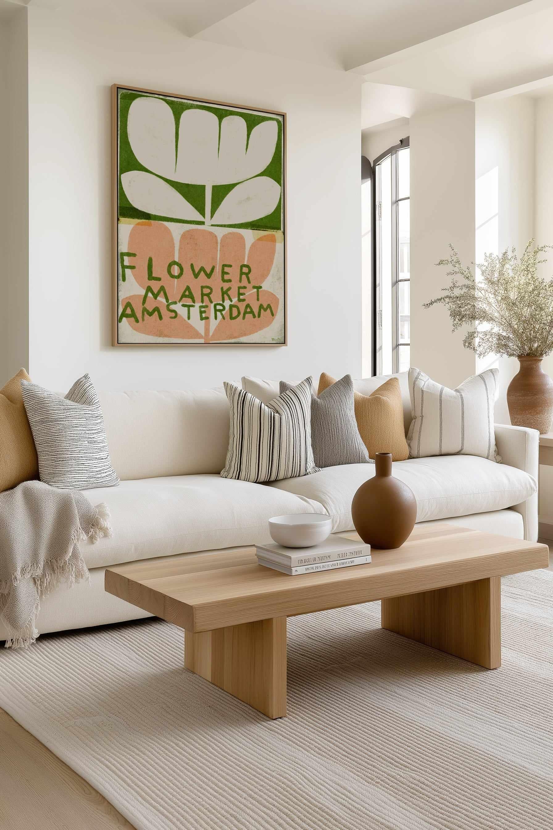 Amsterdam by Marco Marella | Framed Canvas Art Print from Olive et Oriel where you can shop wallpaper and artworks online