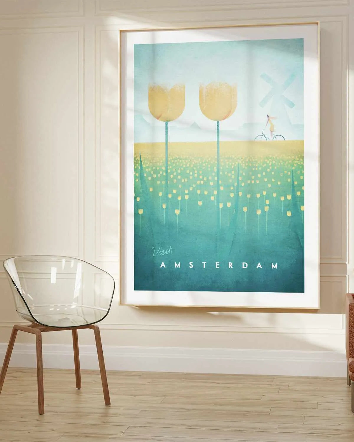 Amsterdam by Henry Rivers Art Print from Olive et Oriel where you can shop wallpaper and artworks online