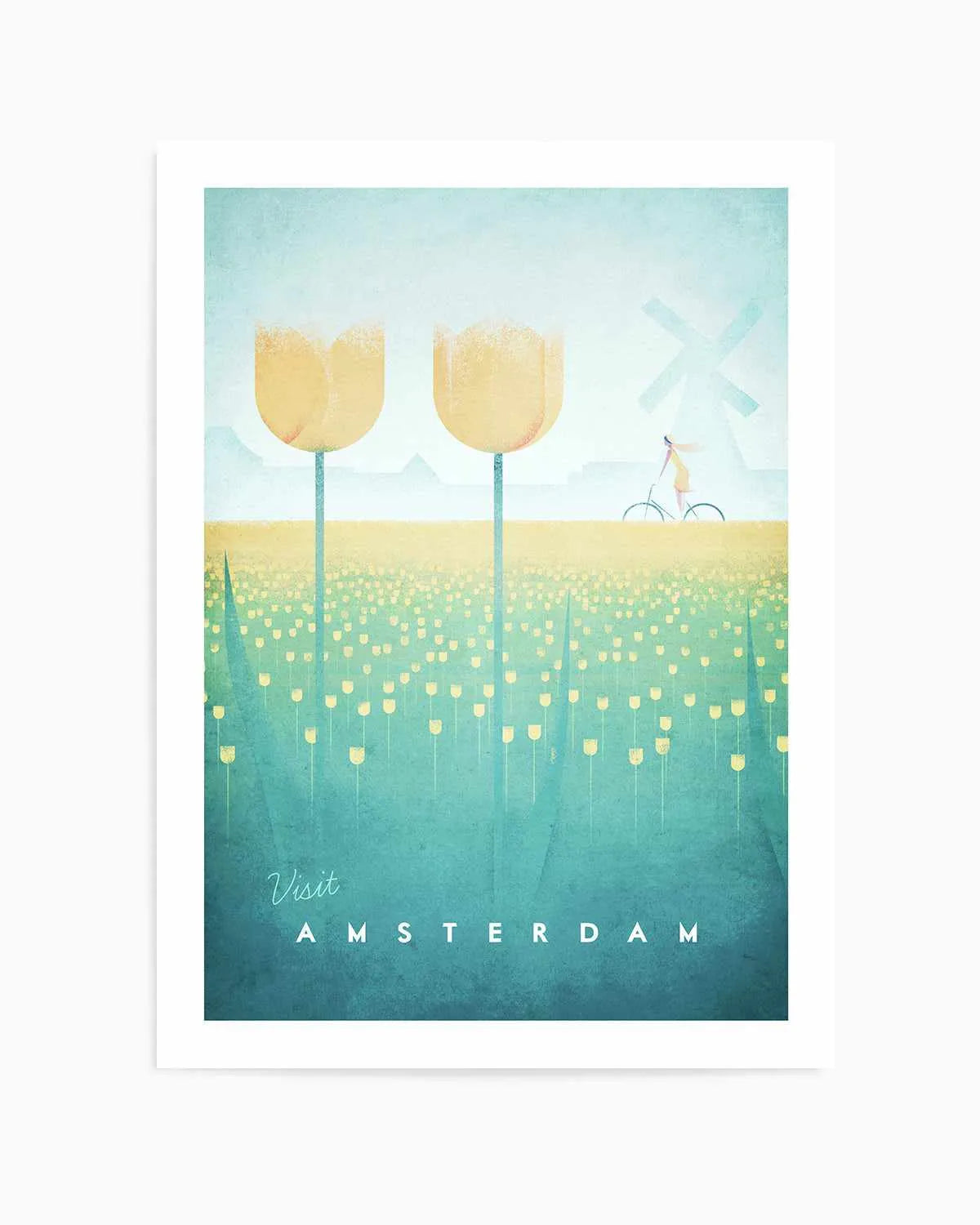 Amsterdam by Henry Rivers Art Print from Olive et Oriel where you can shop wallpaper and artworks online