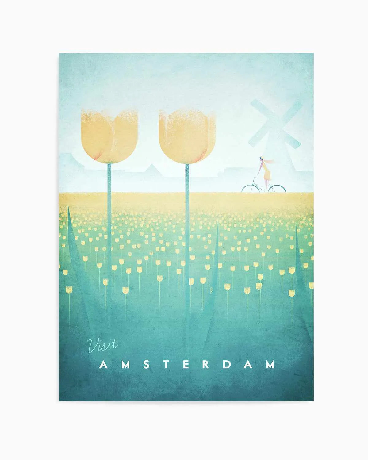 Amsterdam by Henry Rivers Art Print from Olive et Oriel where you can shop wallpaper and artworks online